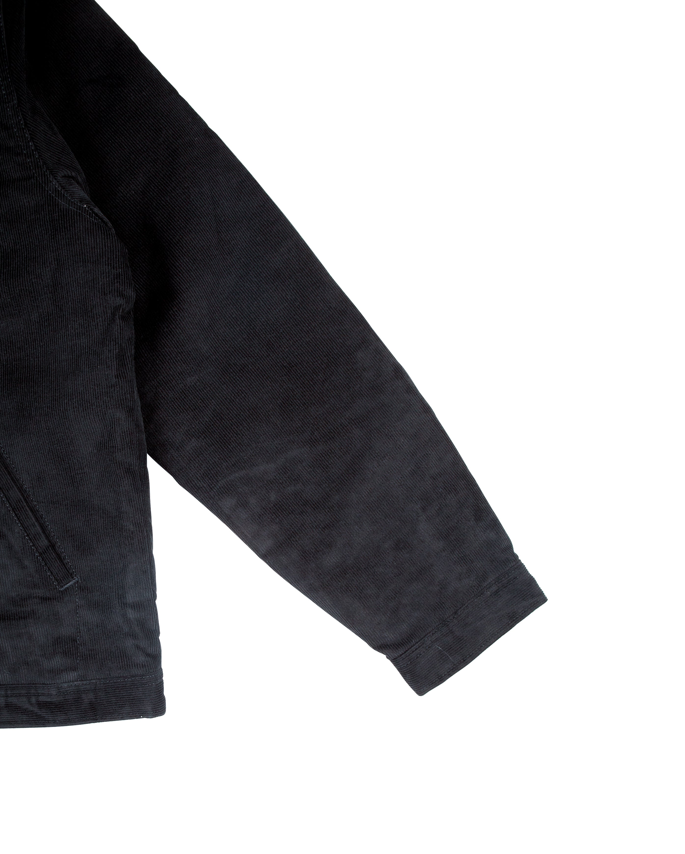Corduroy Eisenhower Jacket Black - Starcowparis
