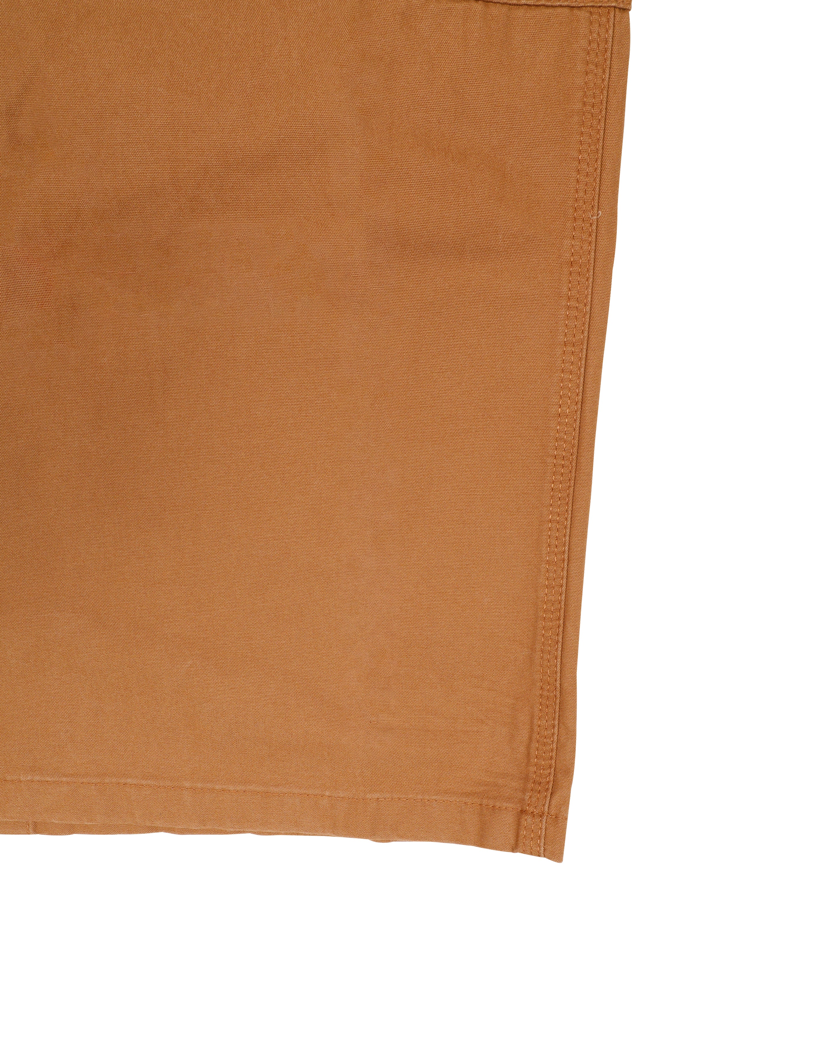 W Duck Canvas Cargo Skirt Brown - Starcowparis - 4
