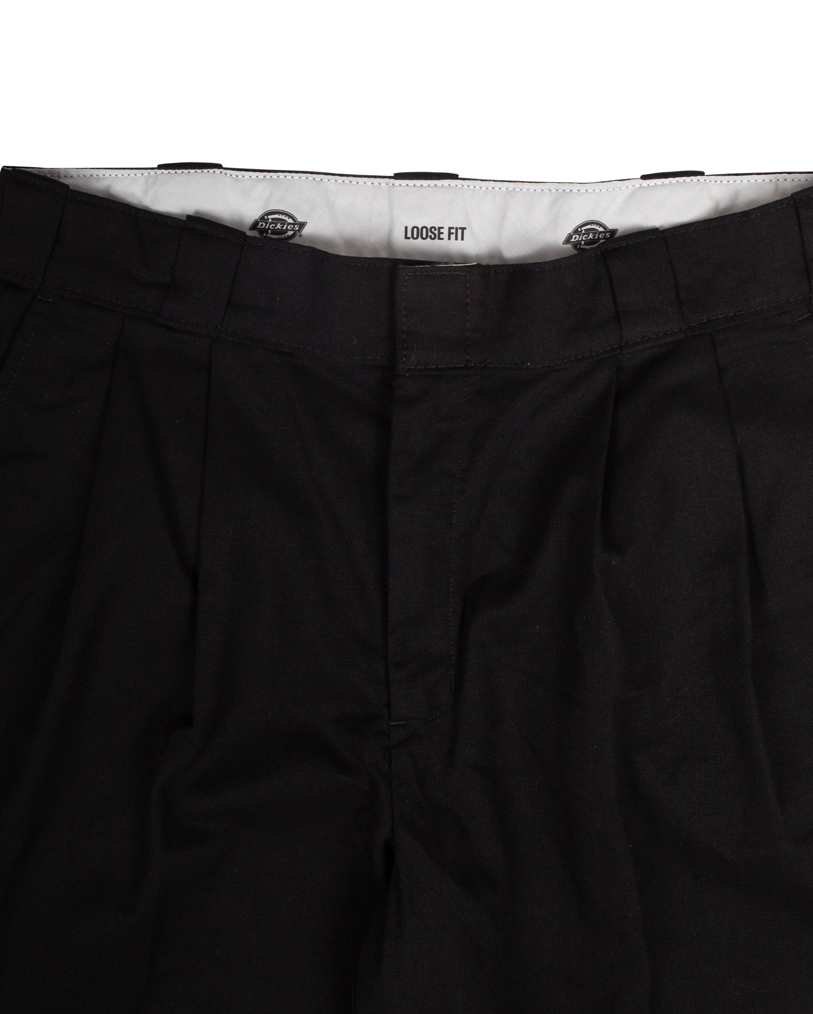 W Pleated Multi Pocket Workpant Black - Starcowparis