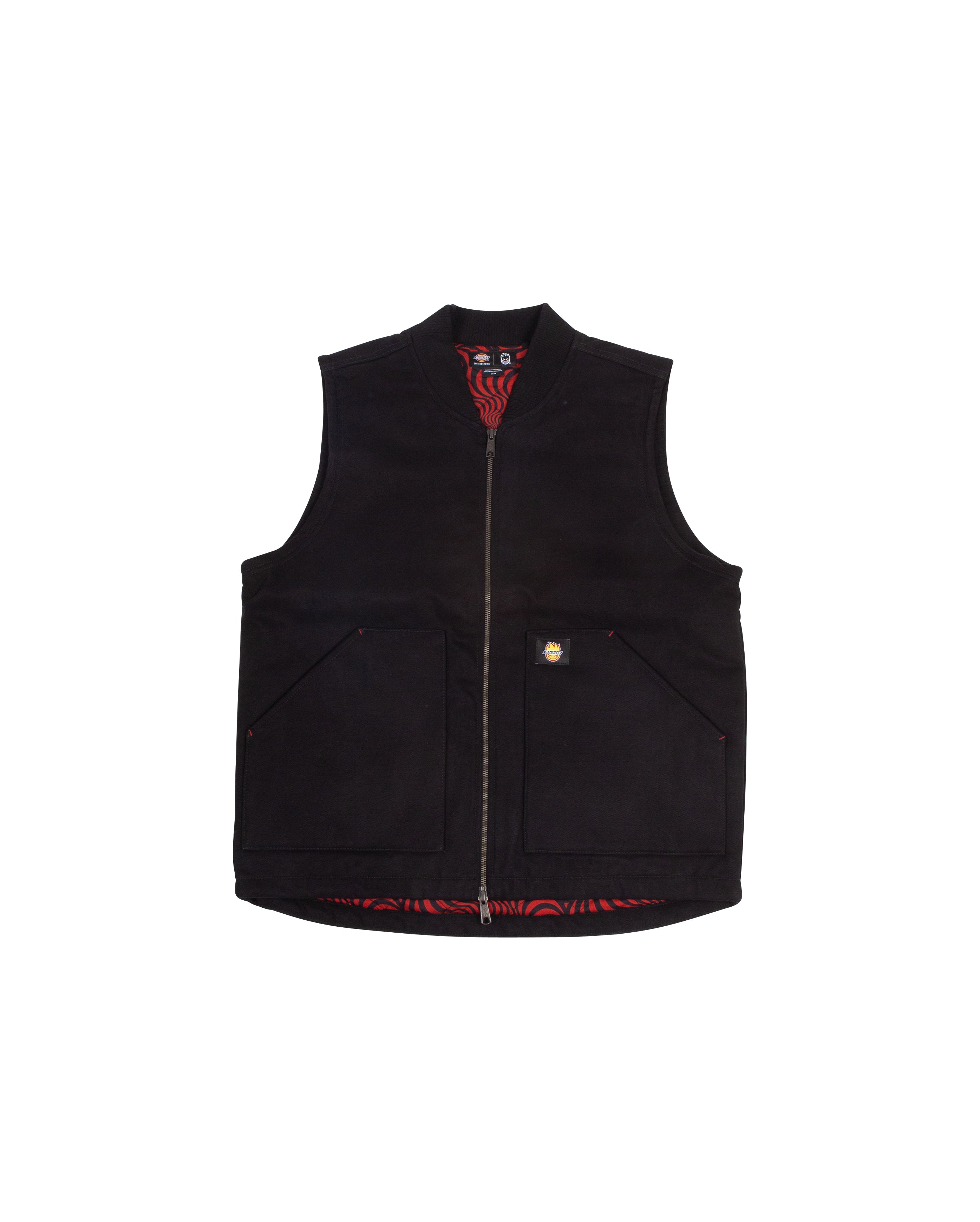 X SPITFIRE Vest Black - Starcowparis