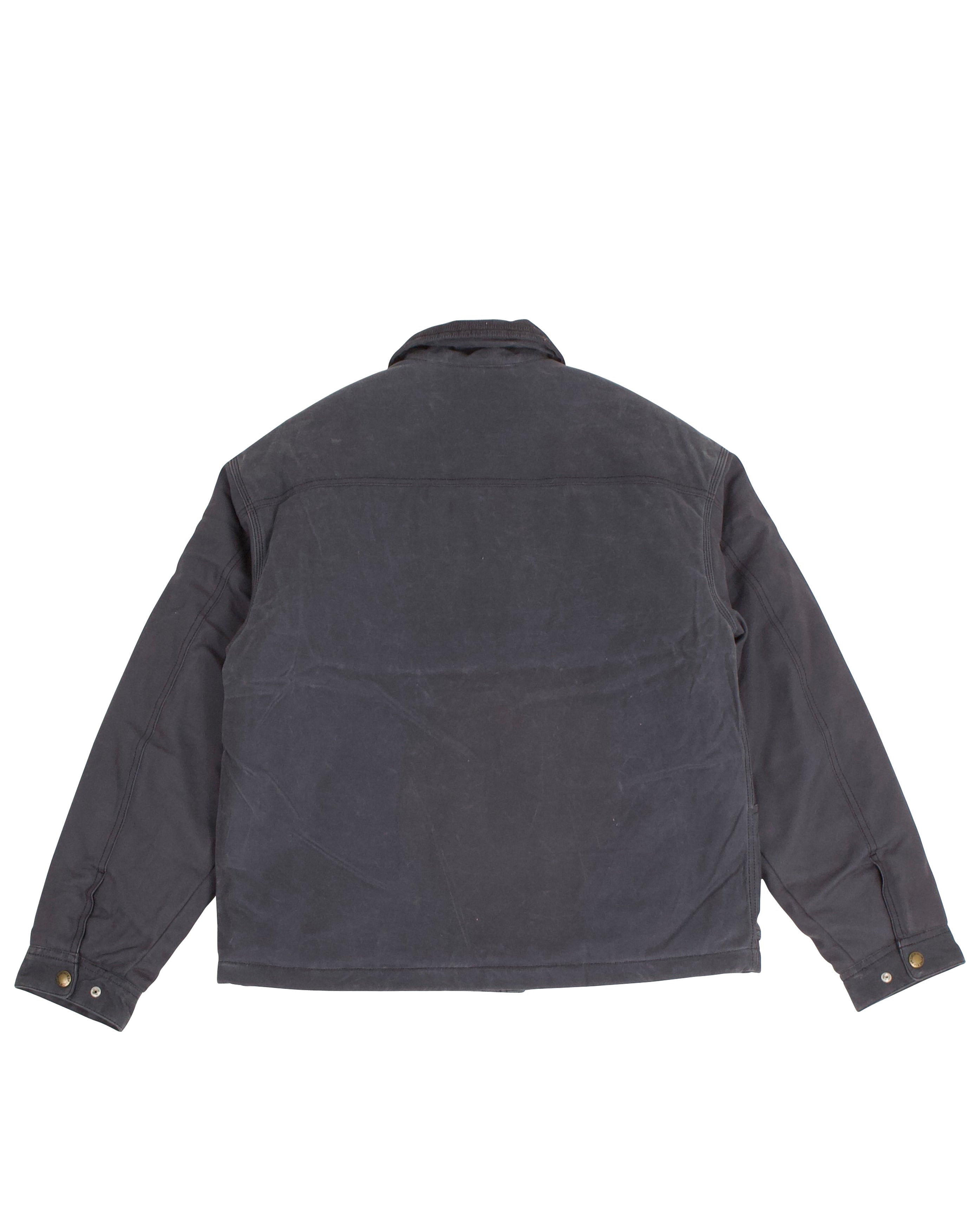 Lucas Waxed Pkt Jacket Charcoal Grey - Starcowparis