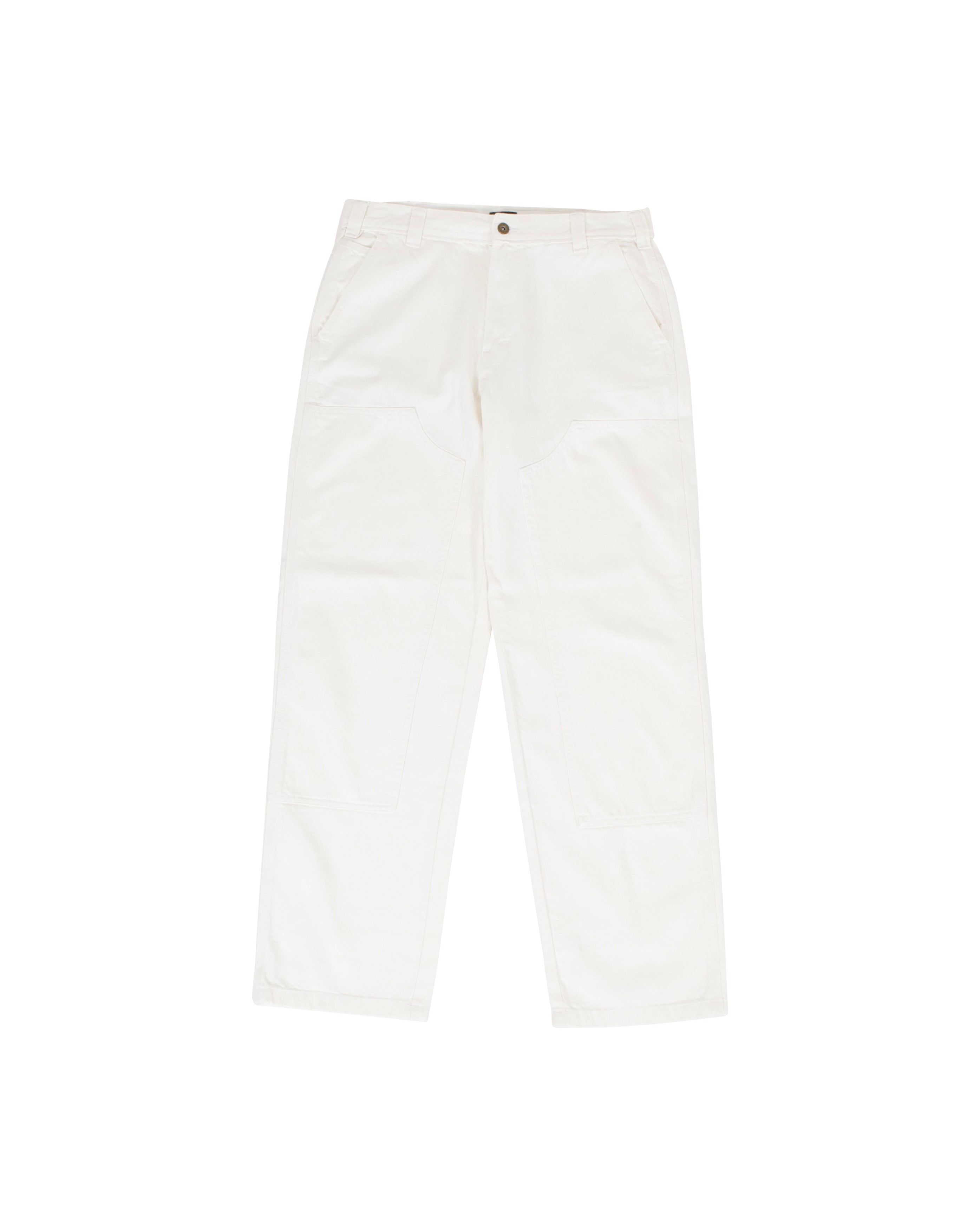 Utility Front Denim Pant White - Starcowparis