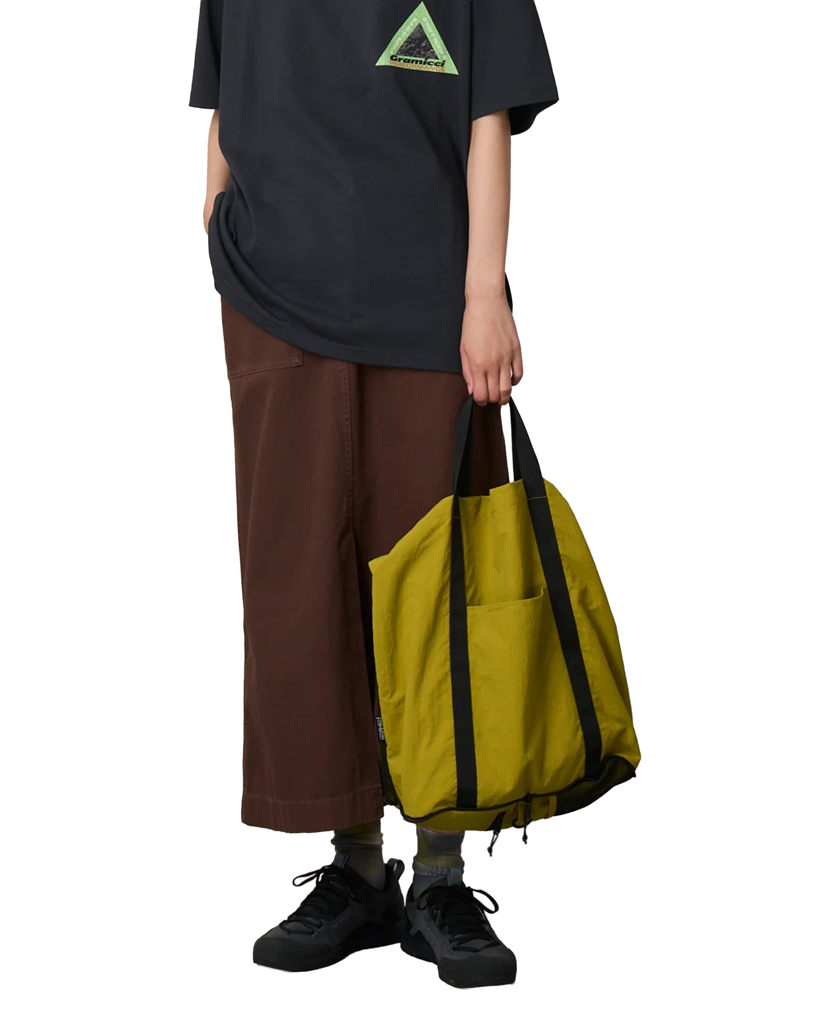 Nylon Packable Tote Chartreuse - Starcowparis - 3
