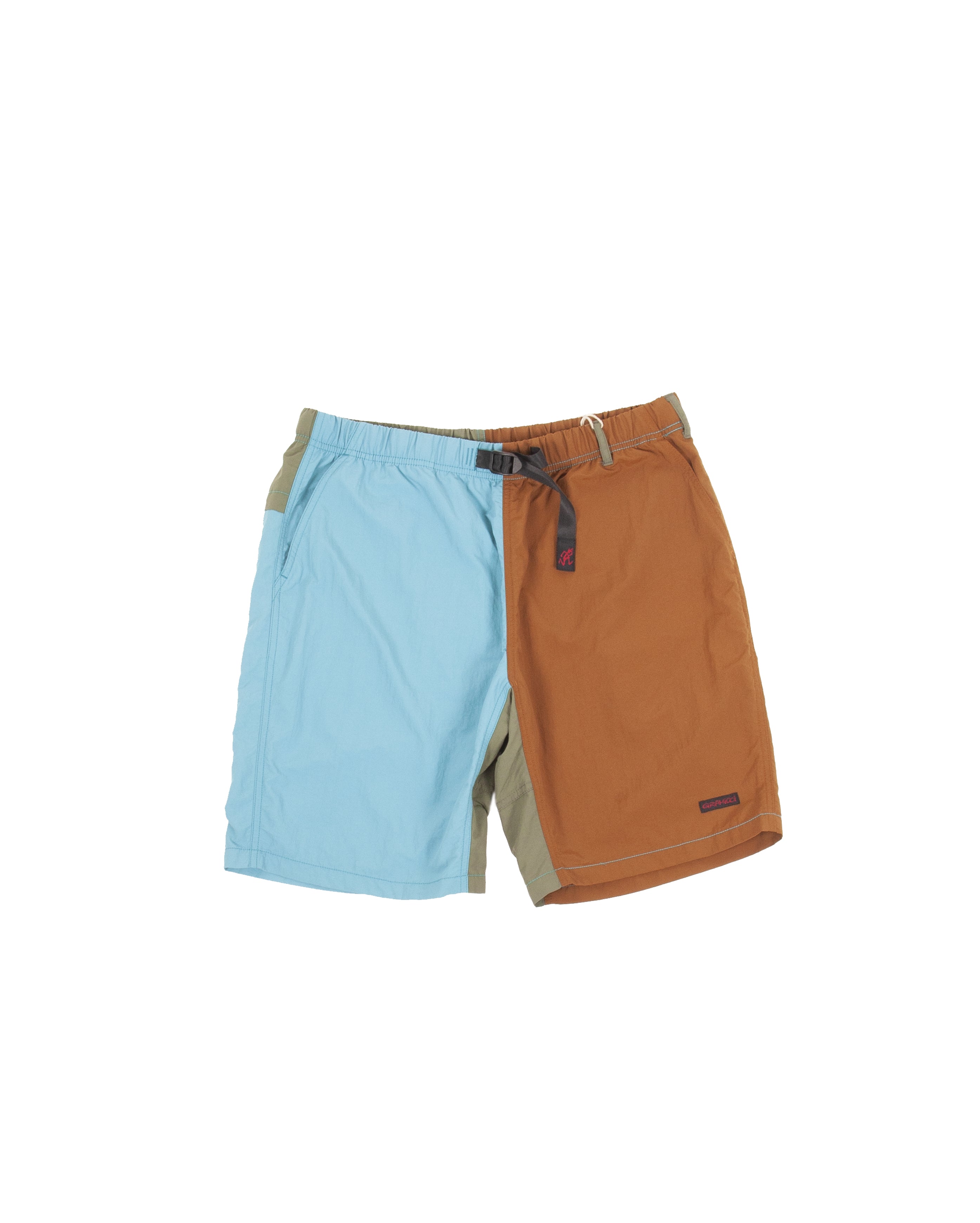 Shell Packable Shorts Aqua X Mocha OUTLET - Starcowparis