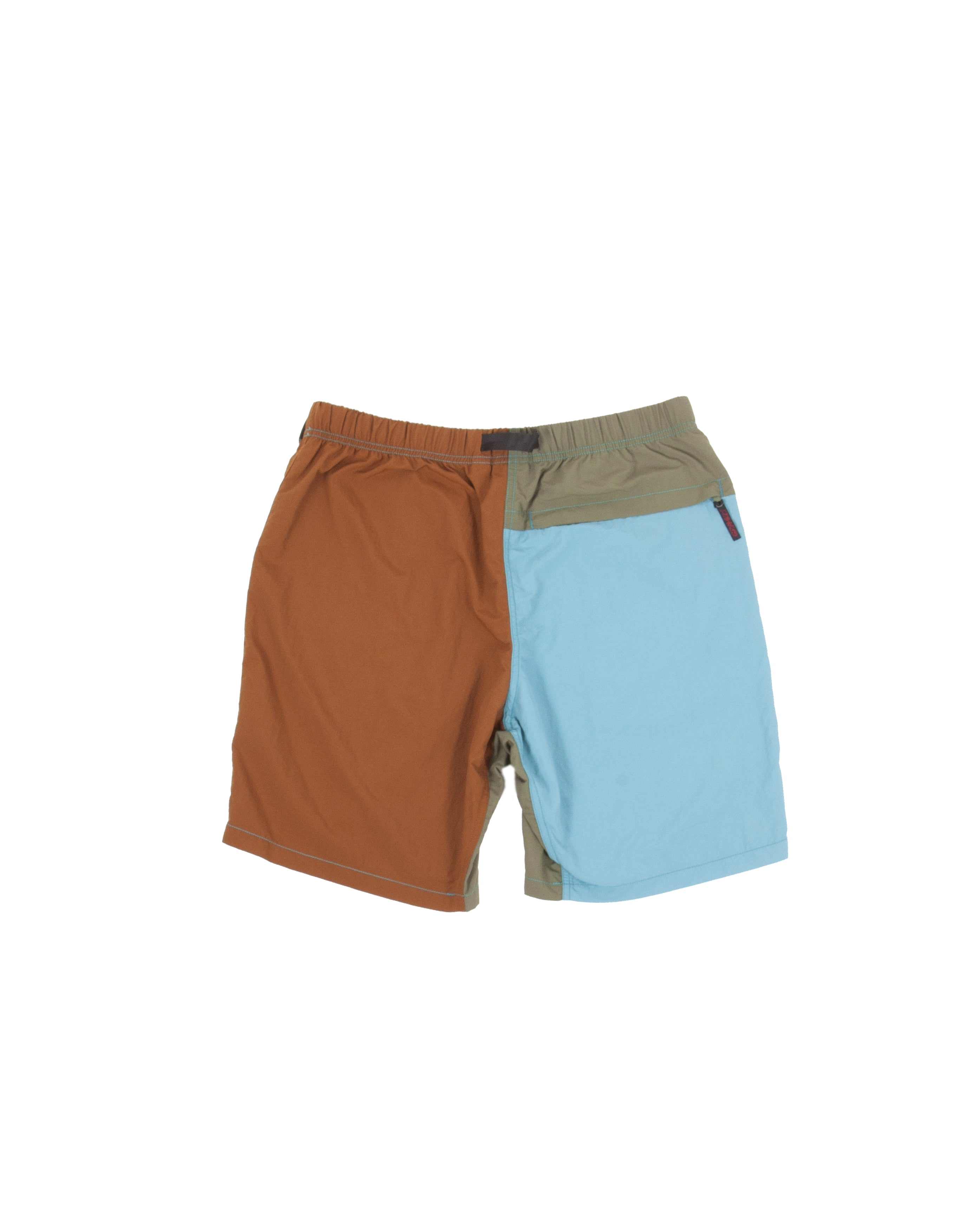Shell Packable Shorts Aqua X Mocha OUTLET - Starcowparis