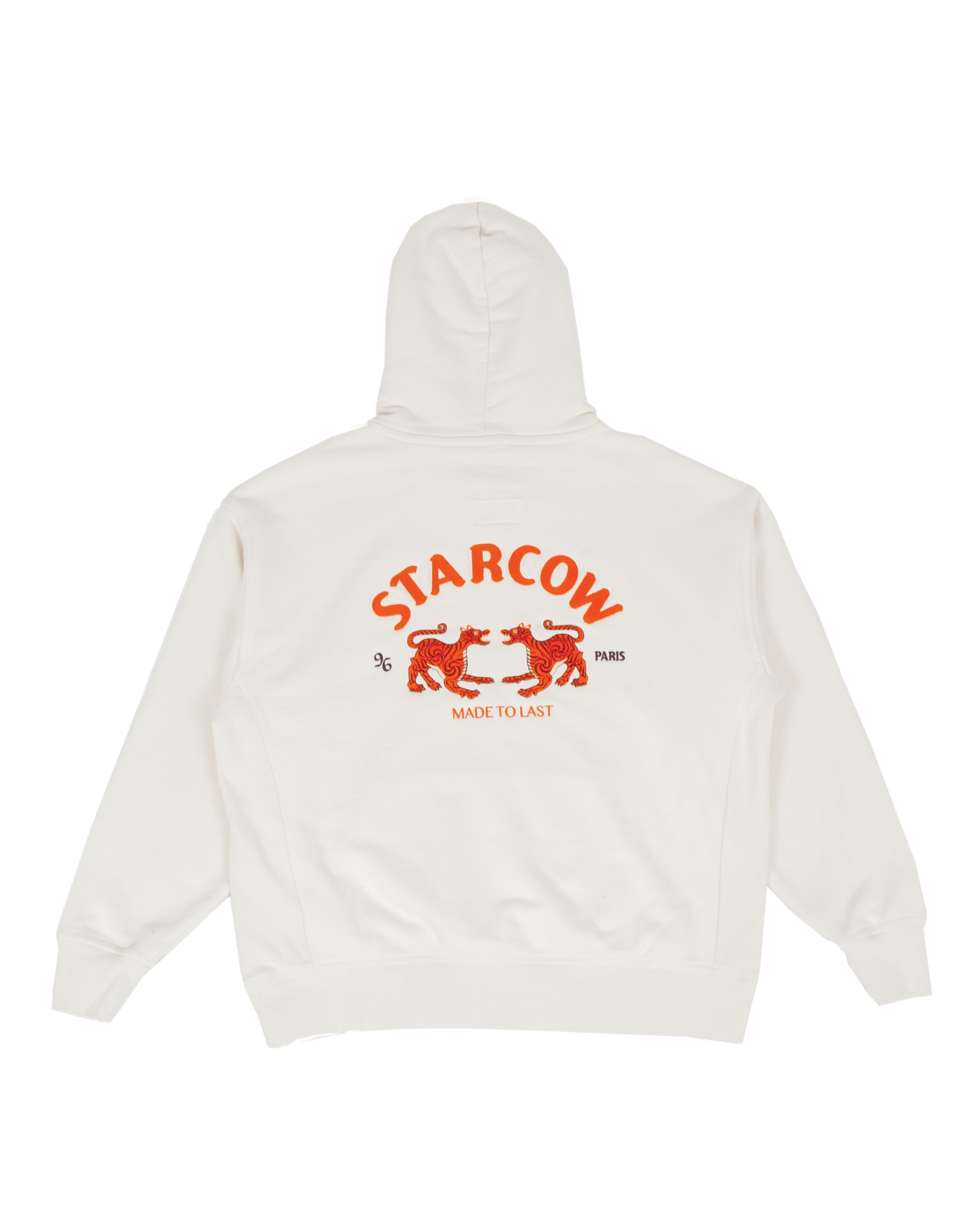 X Starcow Tiger Hoodie Egret