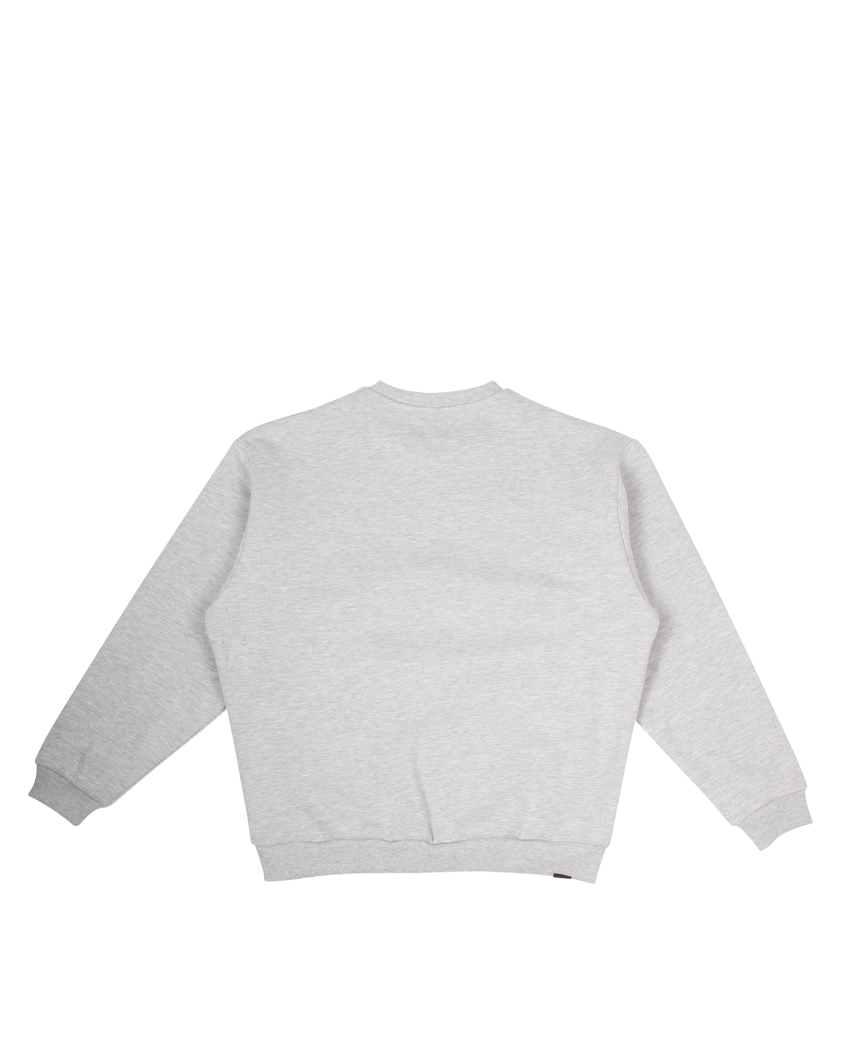 Veritas Crewneck Heather Grey - Starcowparis