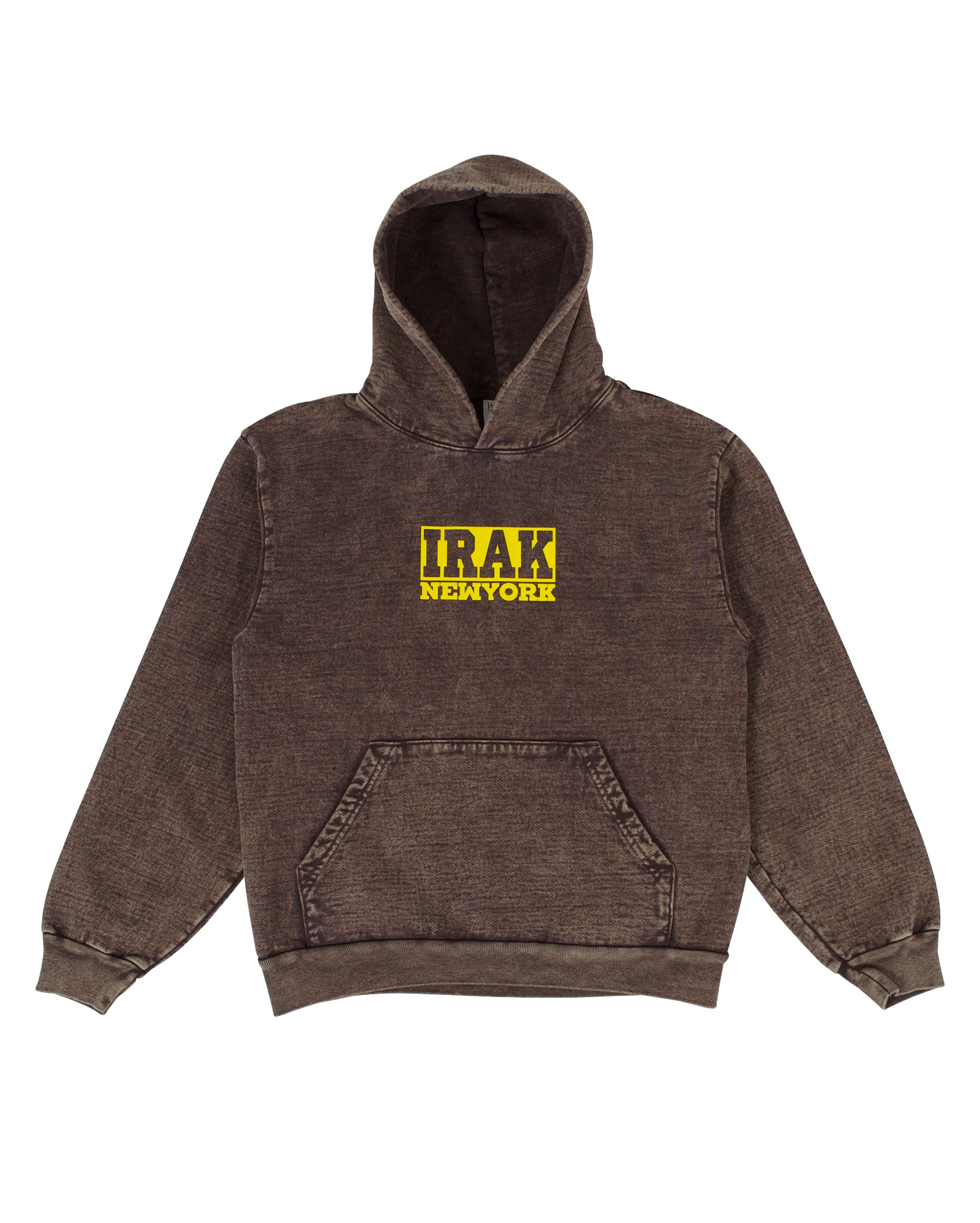 Logos Hoody Cocoa Mineral Wash - Starcowparis - Starcowparis - 1