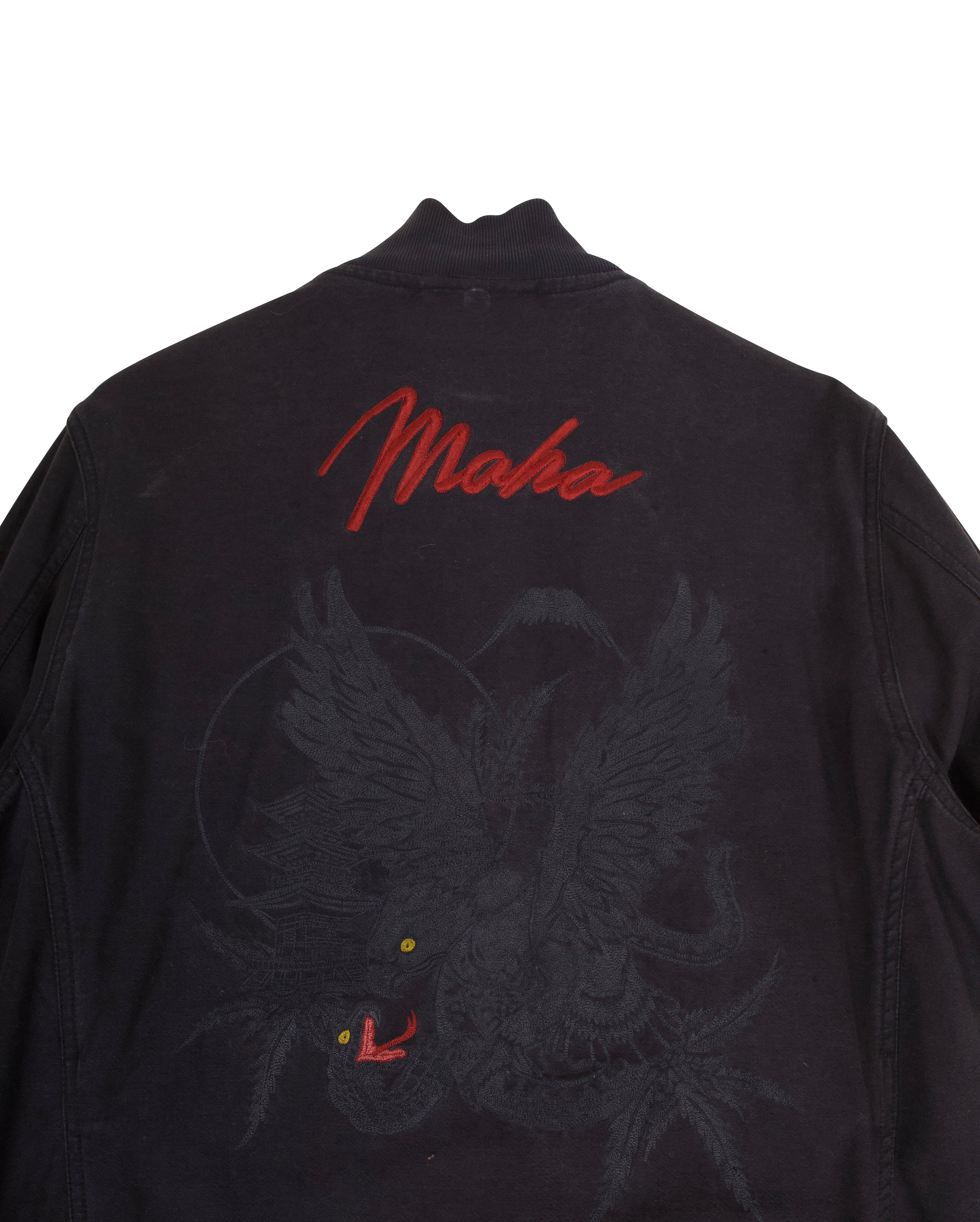 Eagle Vs Snake Stadium Jacket Black - Starcowparis