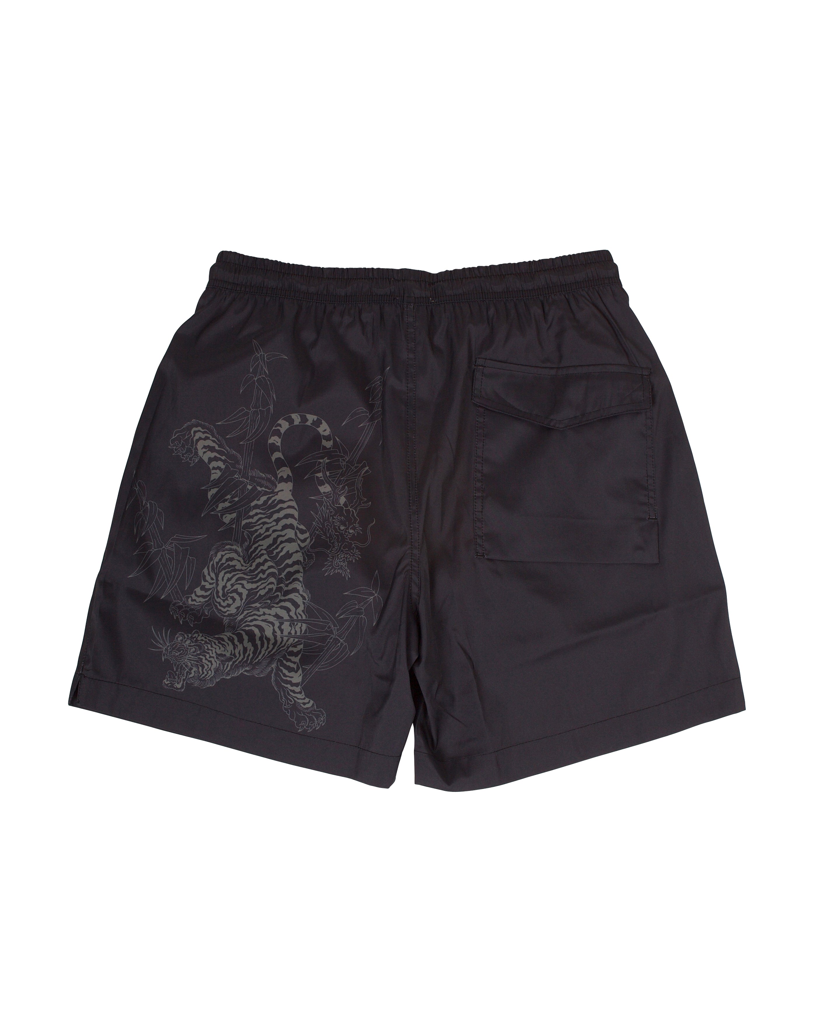 Bamboo Tiger Swimshort Black - Starcowparis