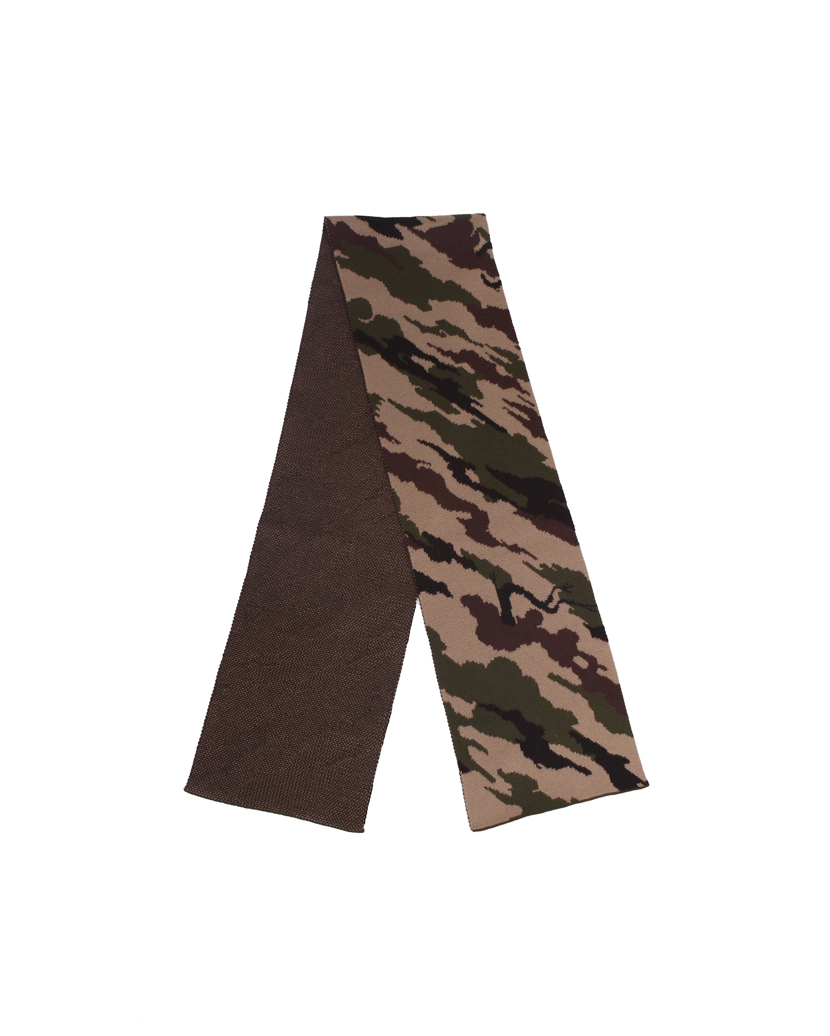 Camo Knitted Scarf Woodland - Starcowparis - 1