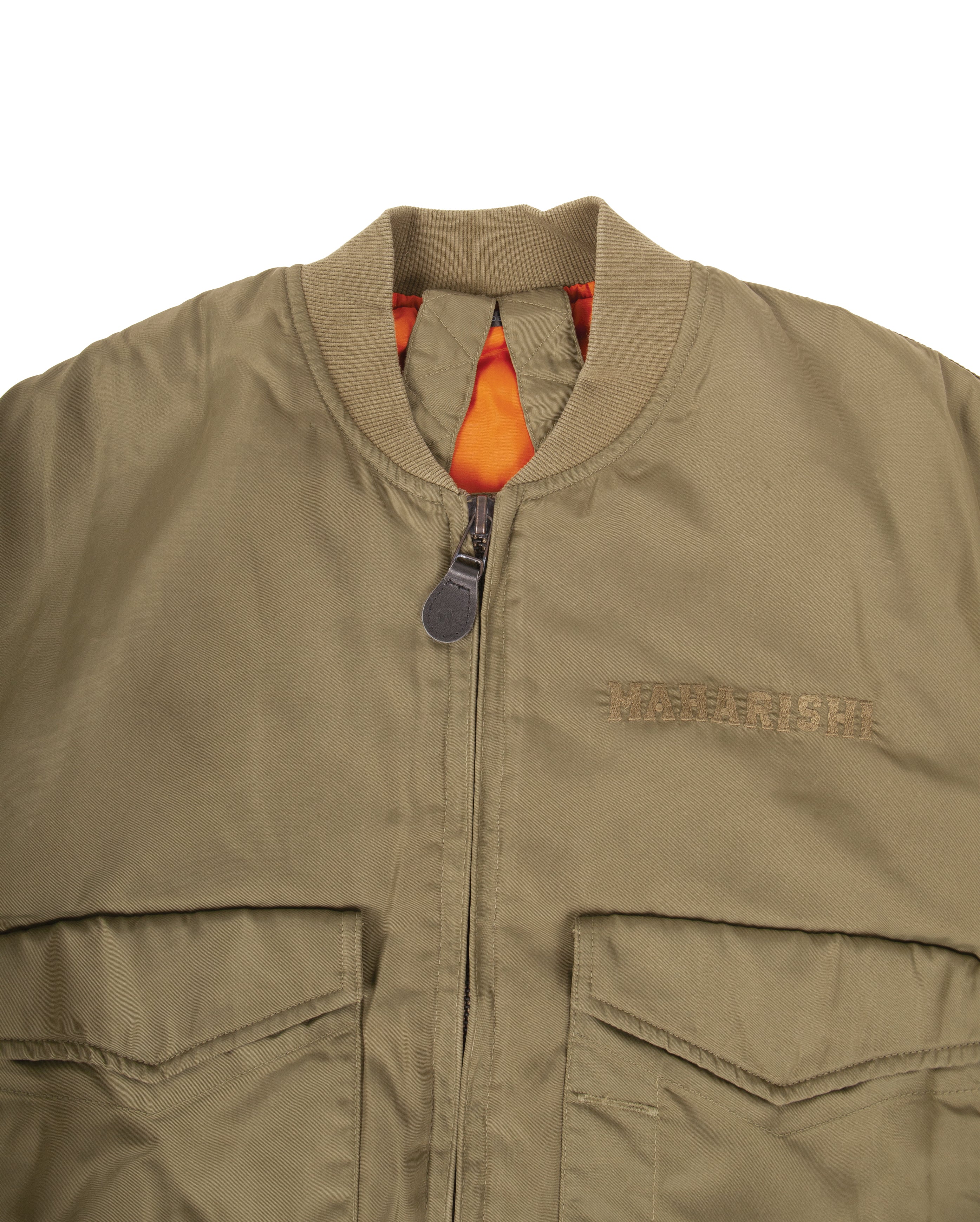 Fire Phoenix Flight Jacket Olive - Starcowparis - Starcowparis - 2