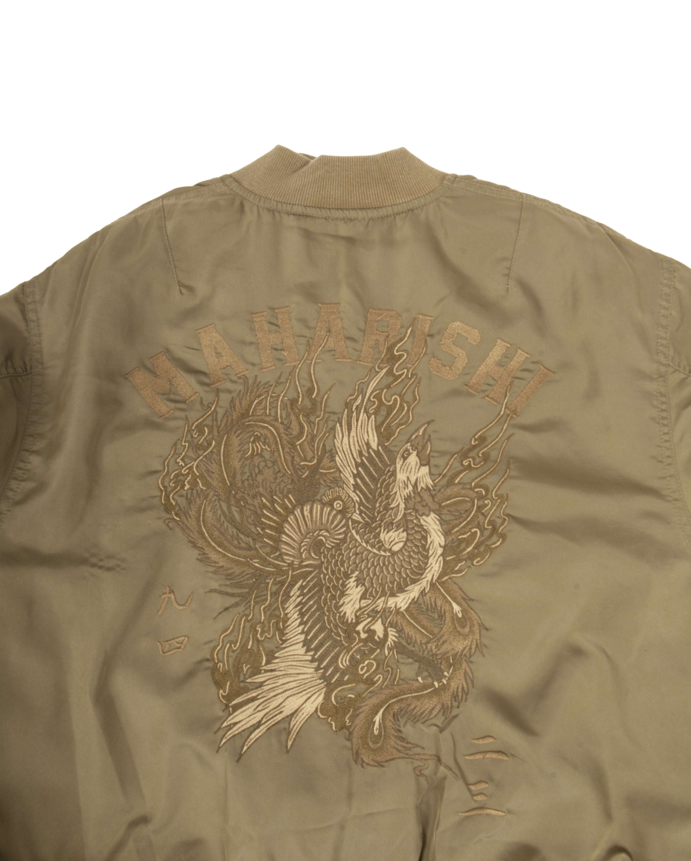 Fire Phoenix Flight Jacket Olive - Starcowparis