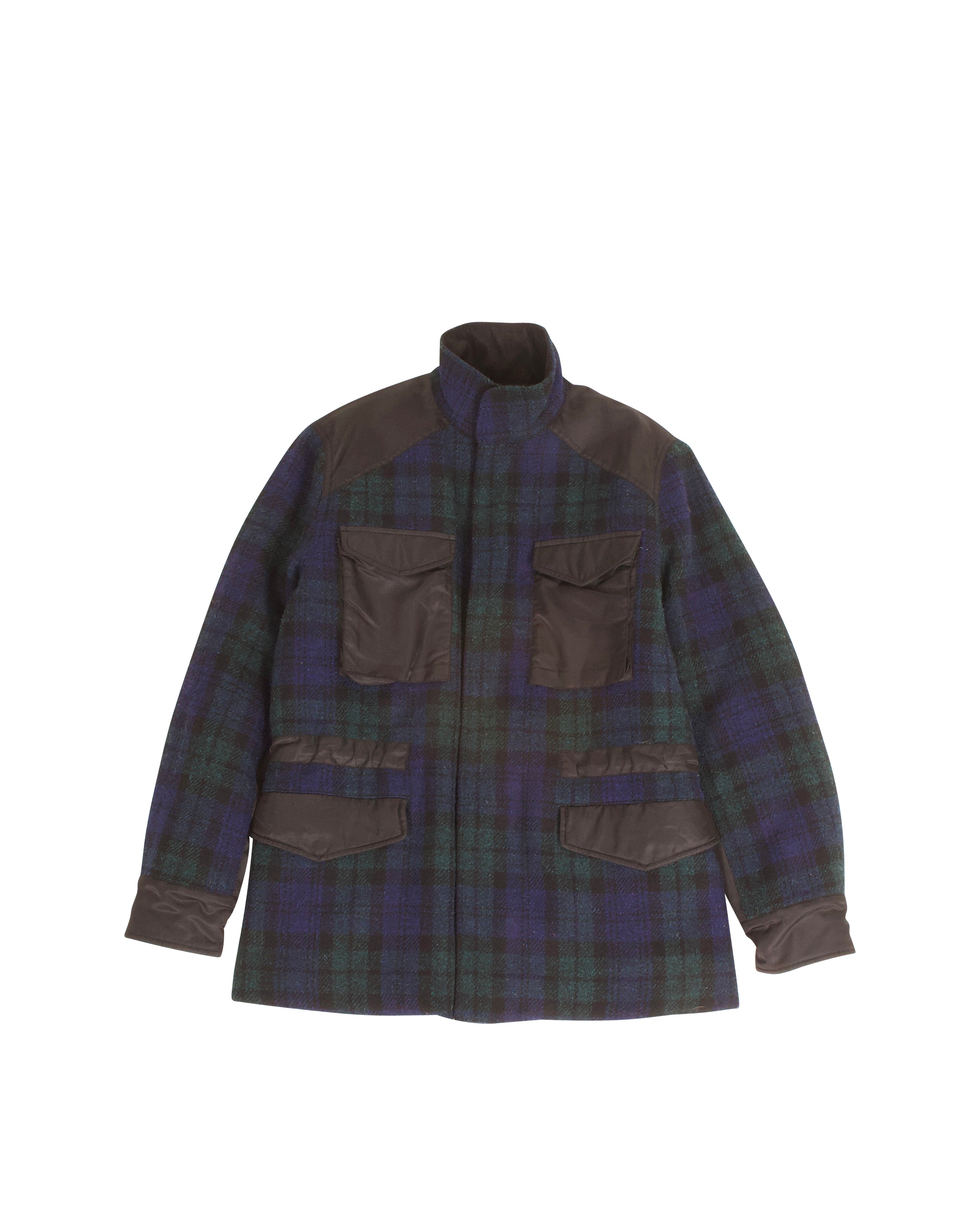 Harris Tweed M65 Wool Field Jacket Tartan - Starcowparis - Starcowparis - 1