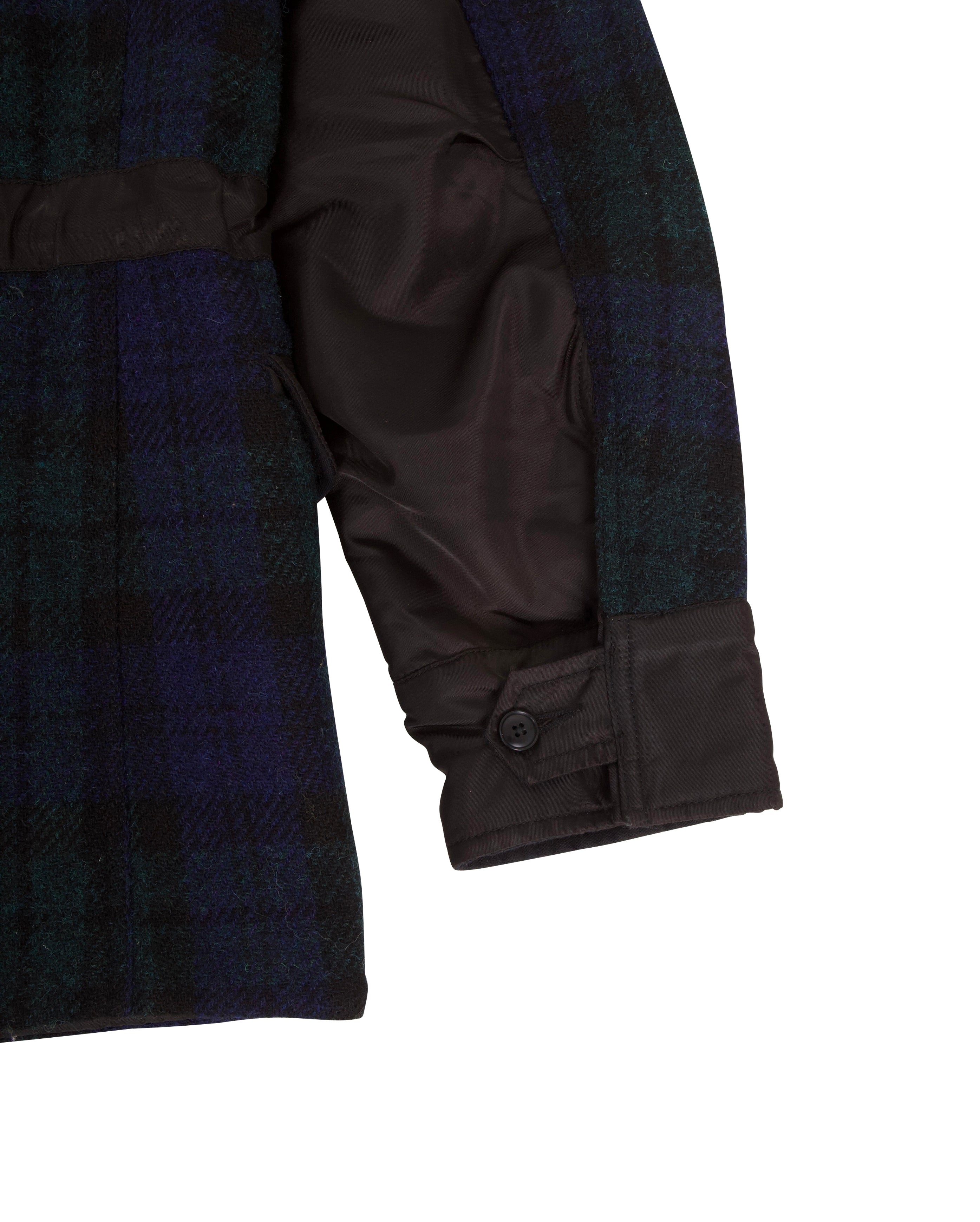 Harris Tweed M65 Wool Field Jacket Tartan - Starcowparis