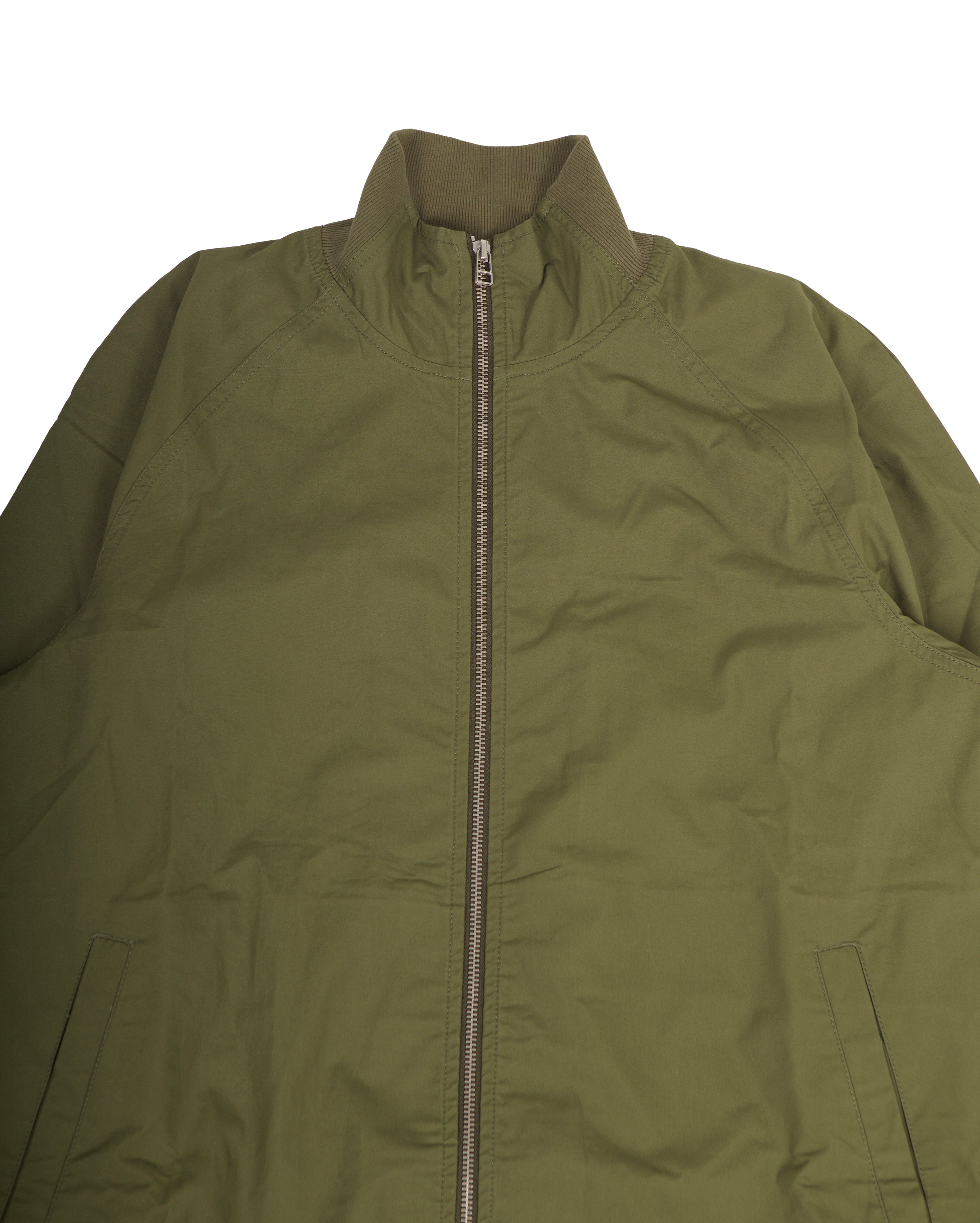 Zip Pocket Track Top Olive - Starcowparis