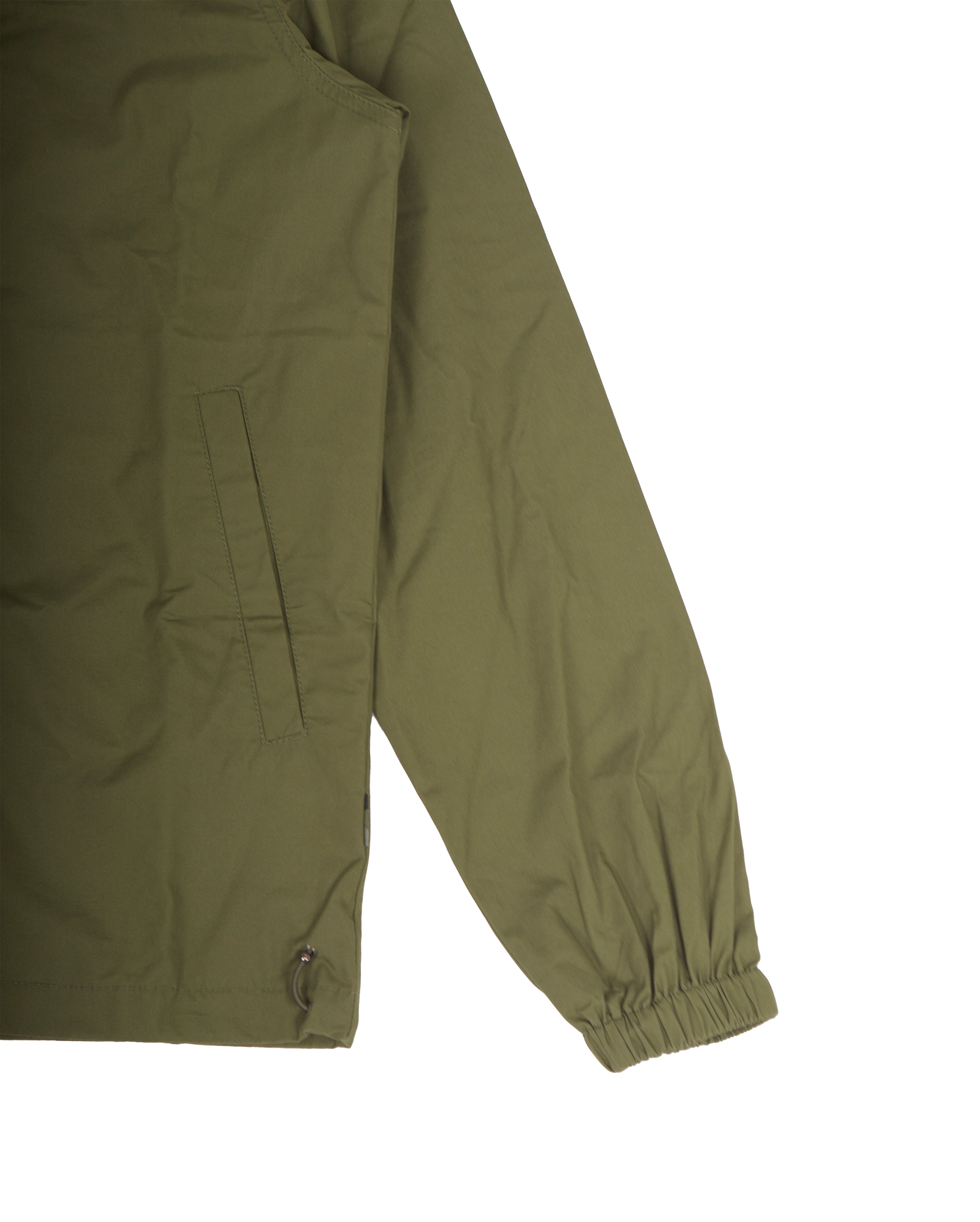 Zip Pocket Track Top Olive - Starcowparis