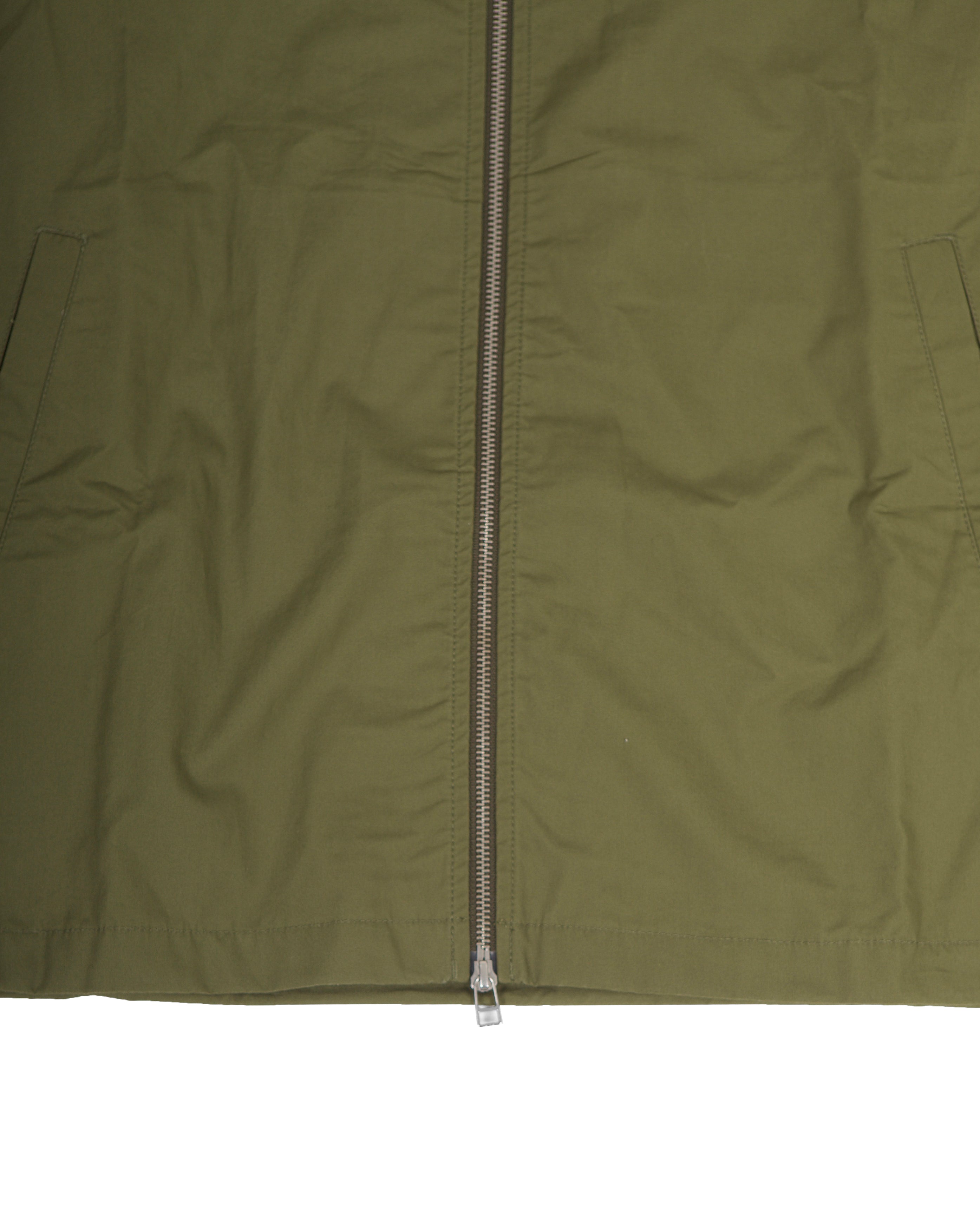 Zip Pocket Track Top Olive - Starcowparis