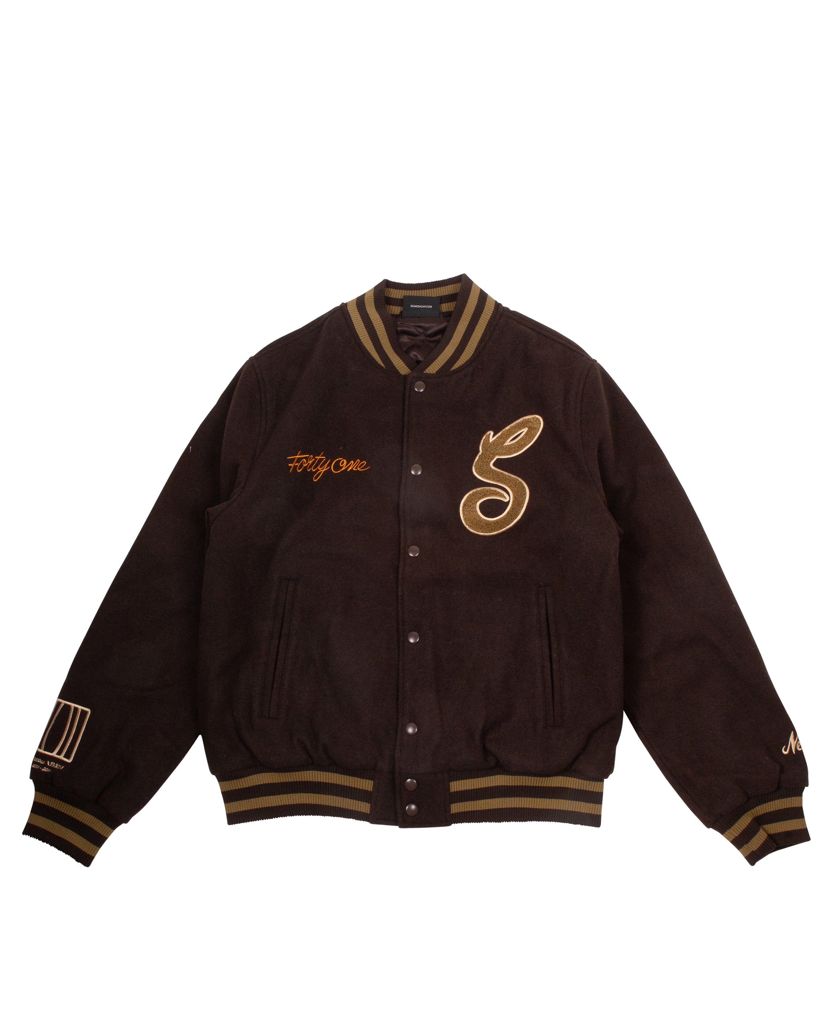 X STARCOW Fortyone Varsity Jacket BRS - Starcowparis - 1