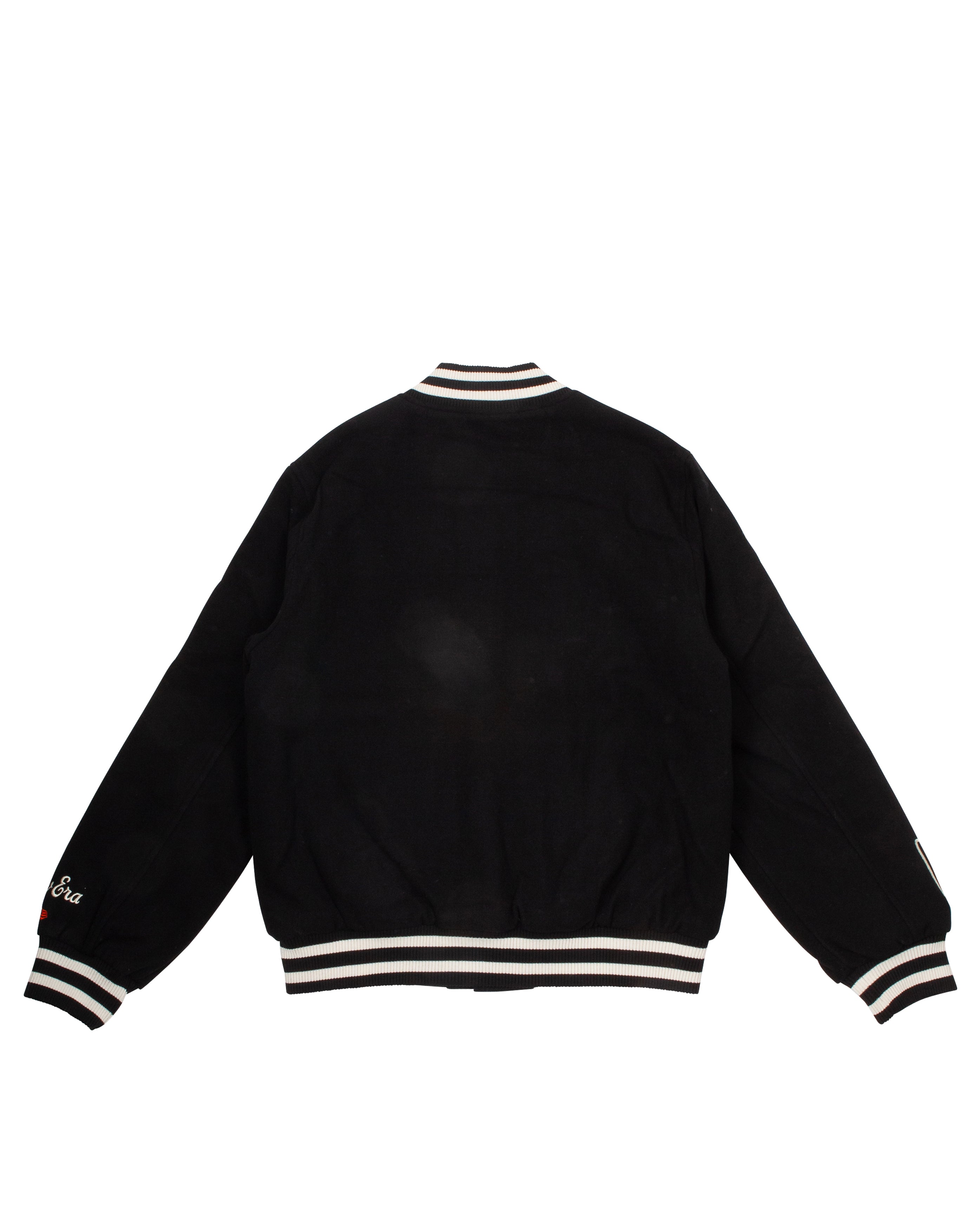 X STARCOW Tiger Wool Varsity Jacket Black - Starcowparis - 2