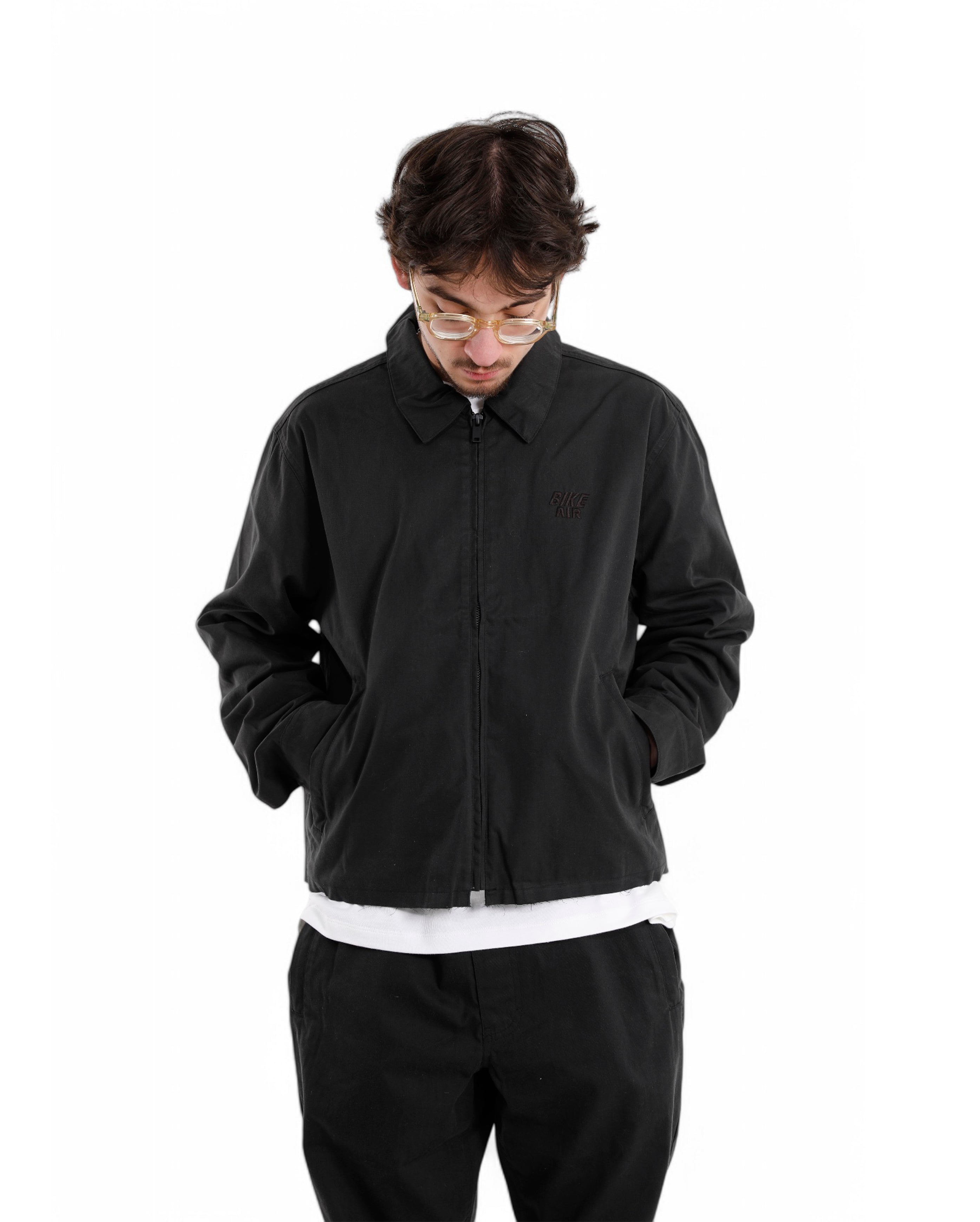Nike-Jordan x Nigel Sylvester Bike Jacket Black-Starcowparis - Starcowparis - 1