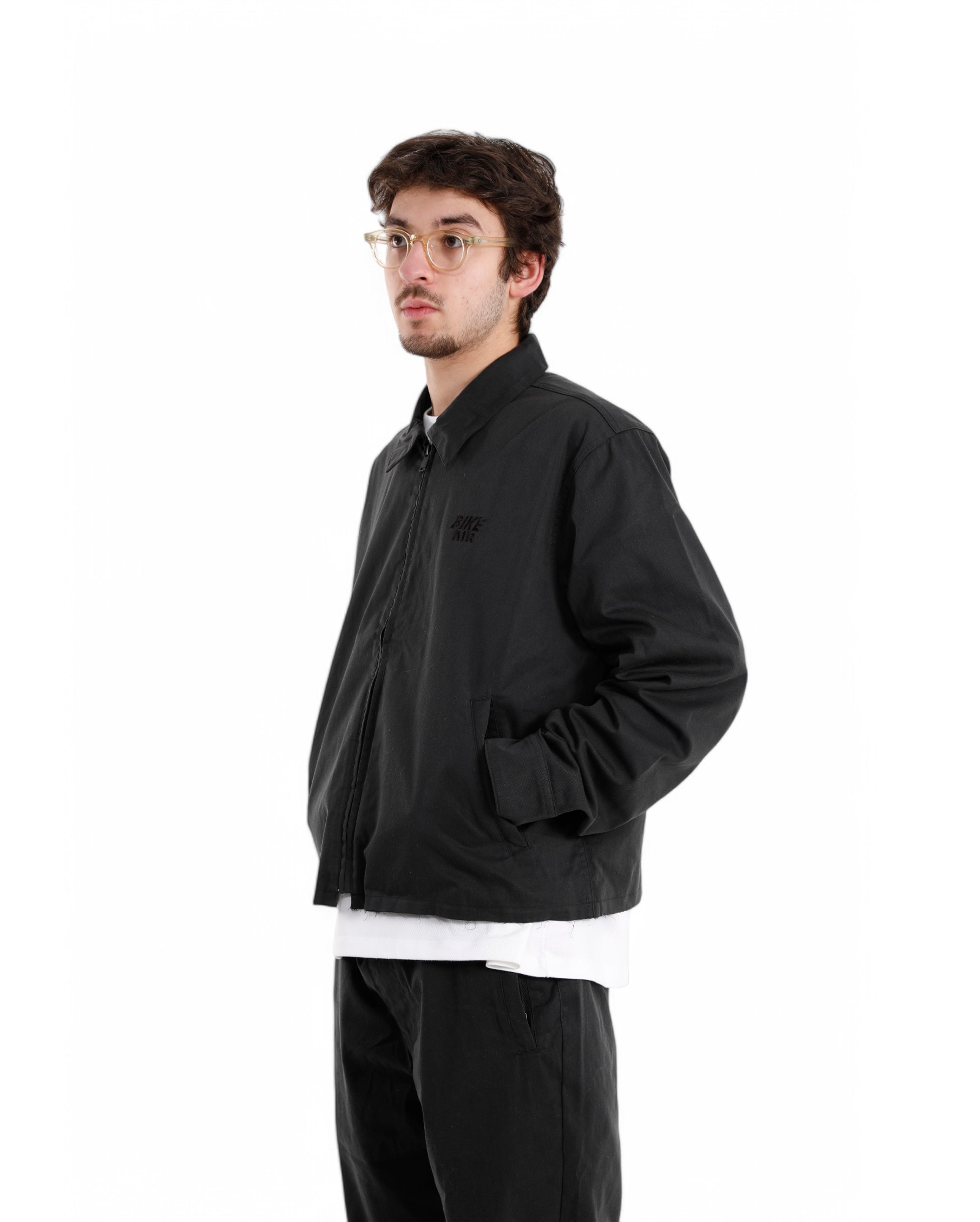 Nike-Jordan x Nigel Sylvester Bike Jacket Black-Starcowparis - Starcowparis - 2