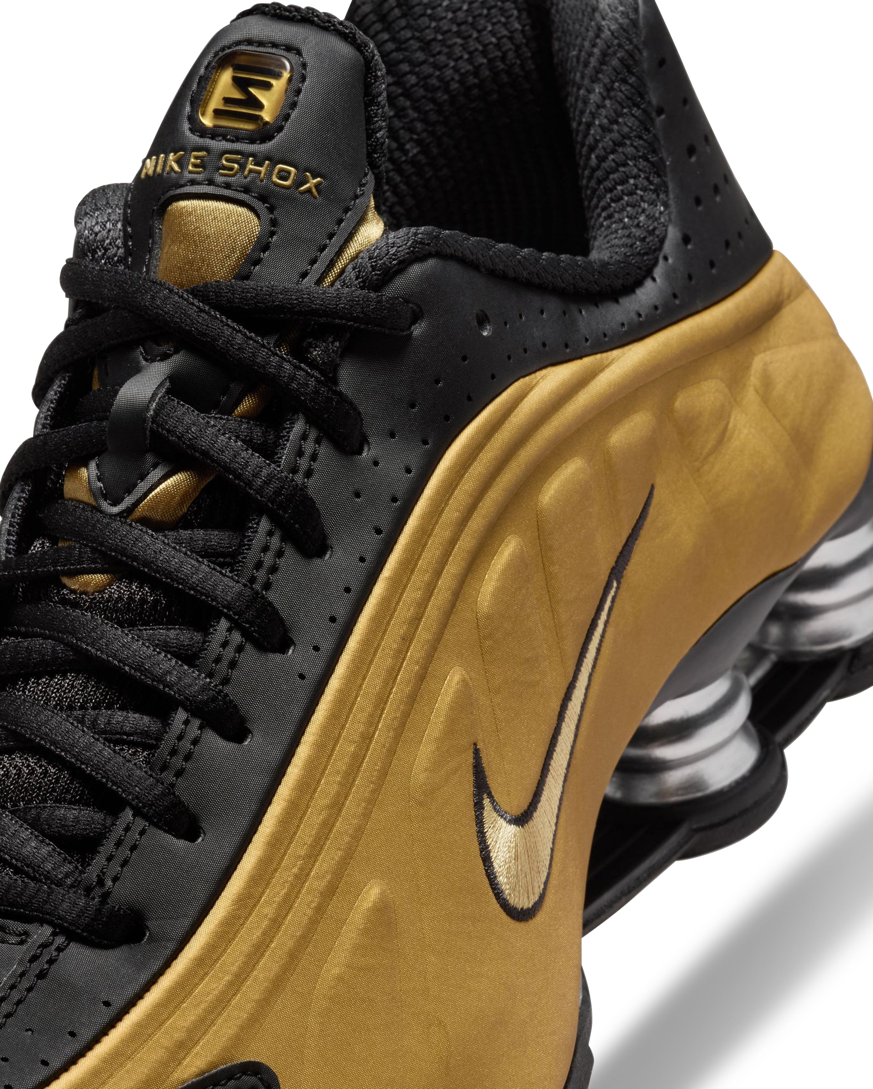 Shox R4 Black Metallic Gold - Starcowparis - 4