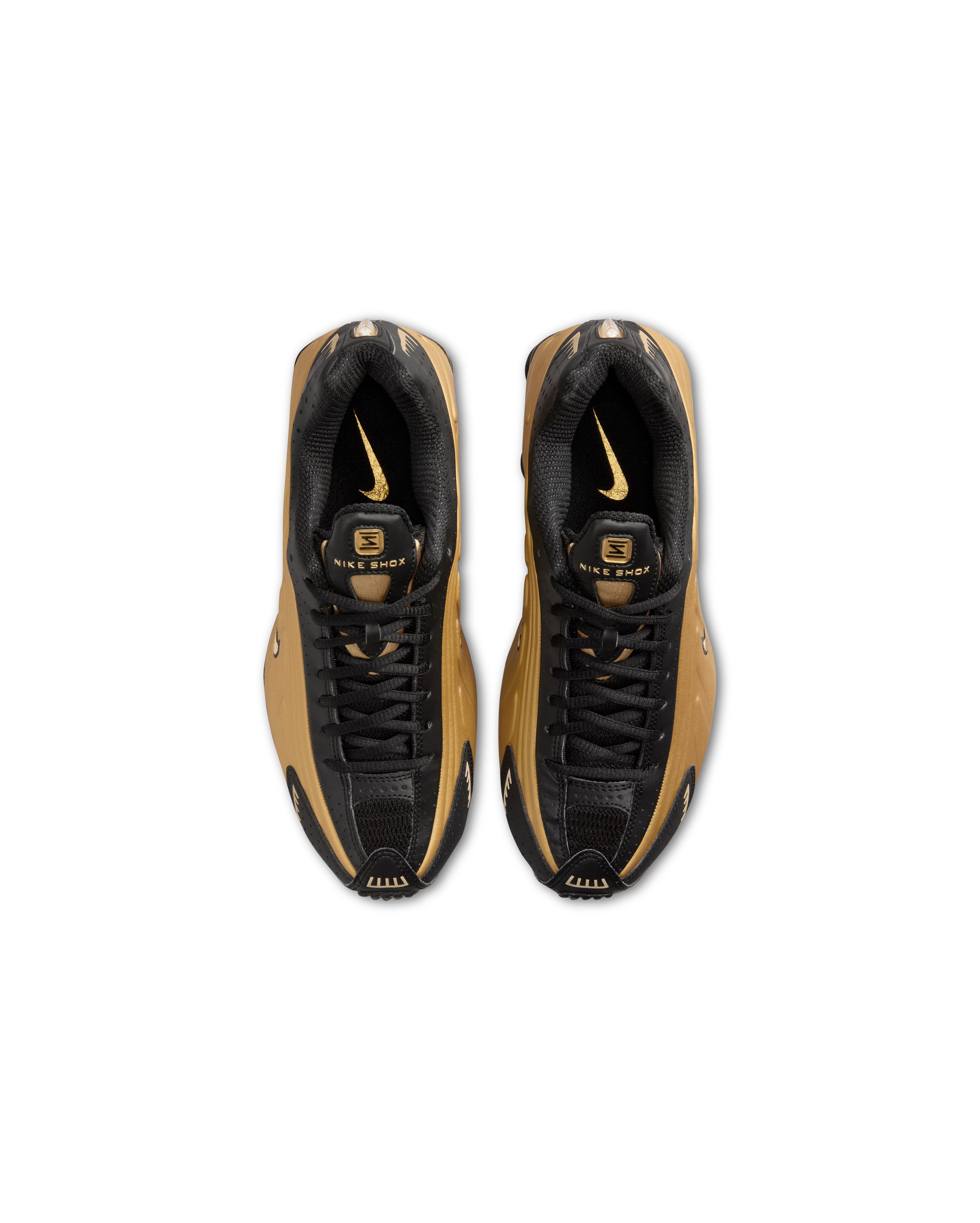 Shox R4 Black Metallic Gold - Starcowparis - 6