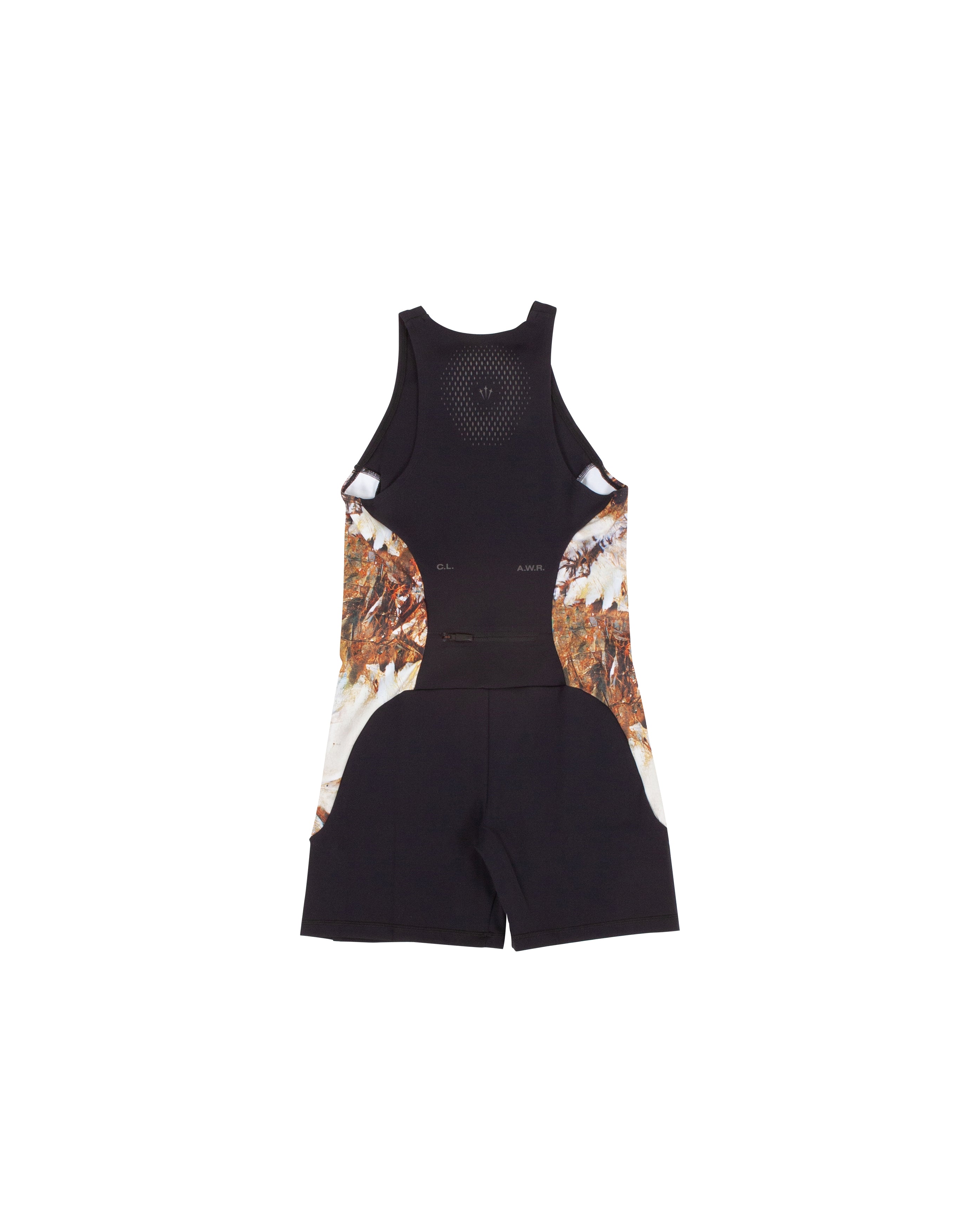 X Nocta W Run Unitard Bodysuit Black Baroque Brown - Starcowparis