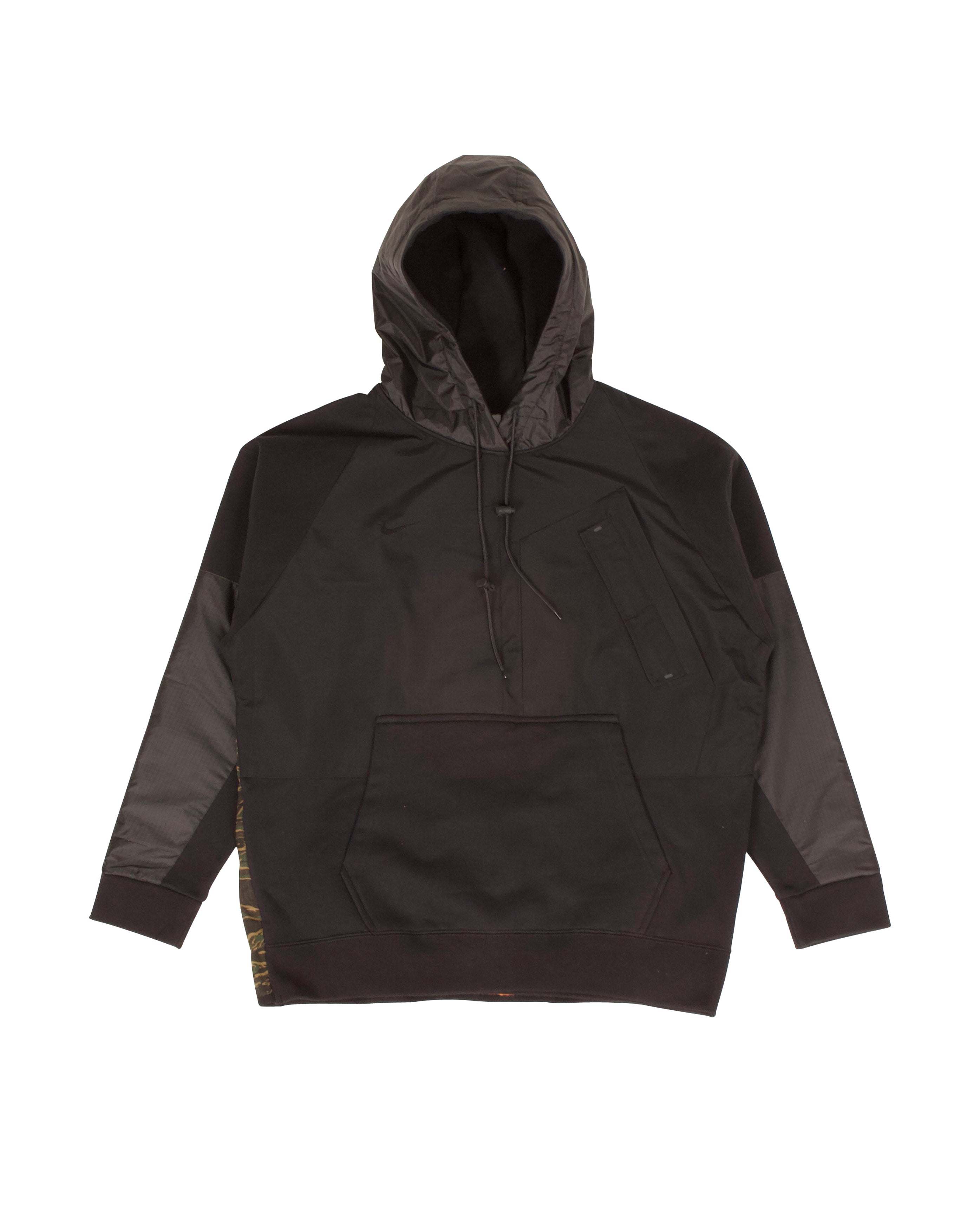 Rec Hoodie Poncho Black - Starcowparis