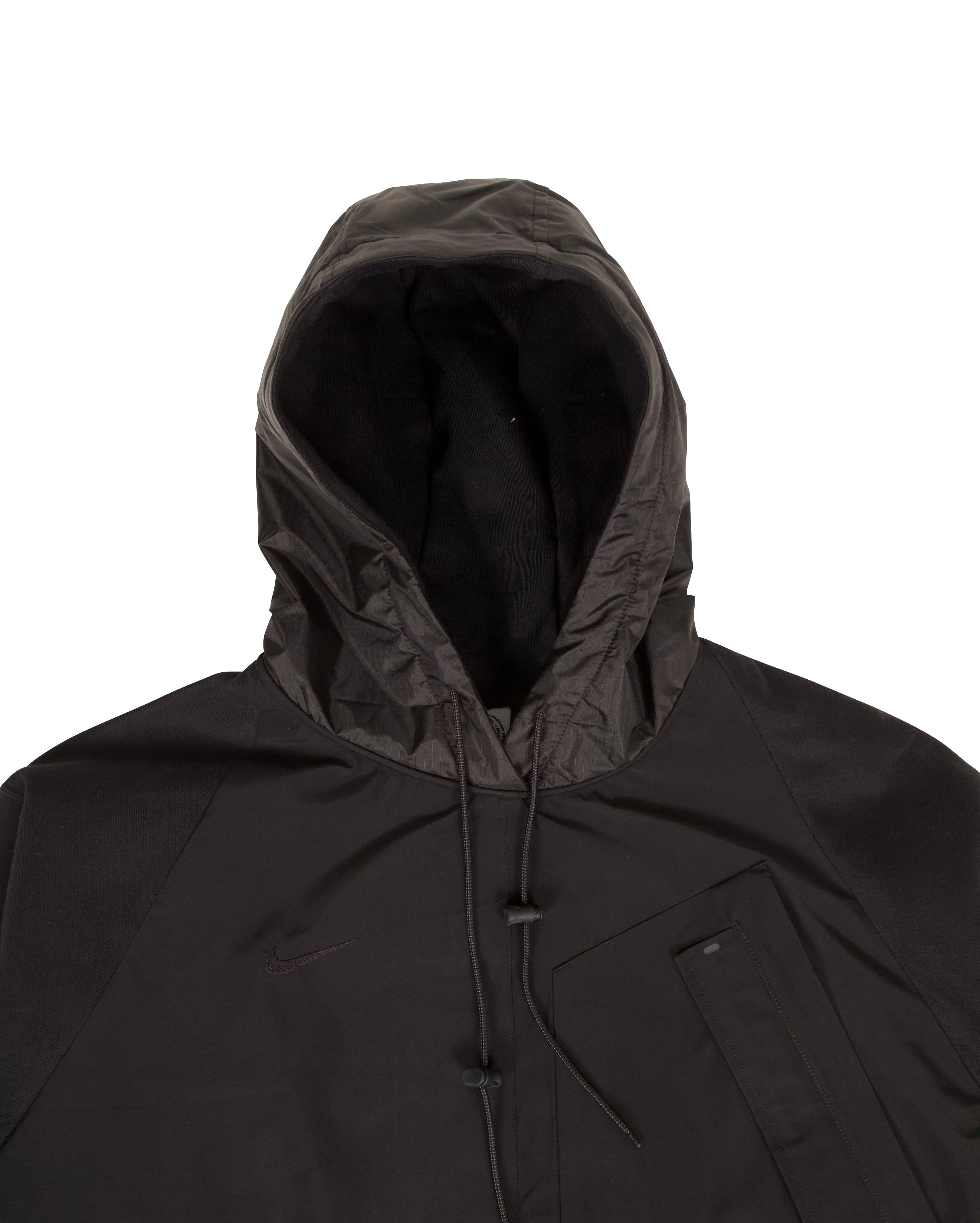 Rec Hoodie Poncho Black - Starcowparis