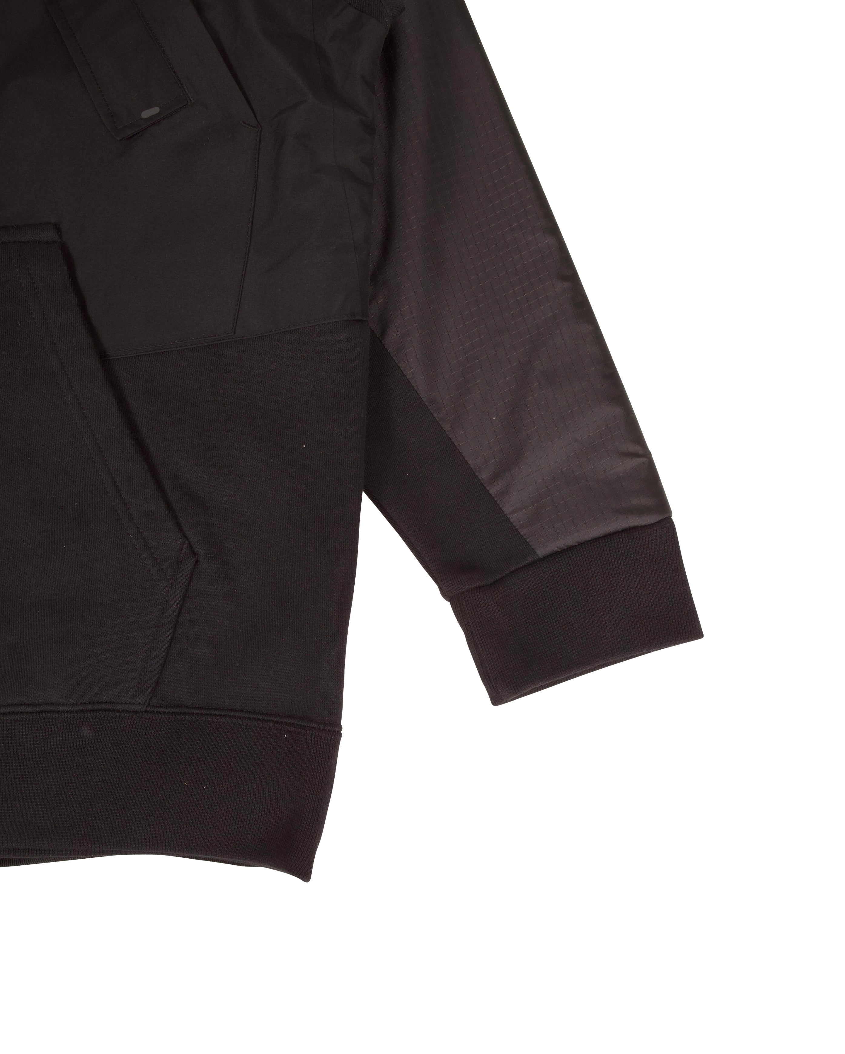 Rec Hoodie Poncho Black - Starcowparis