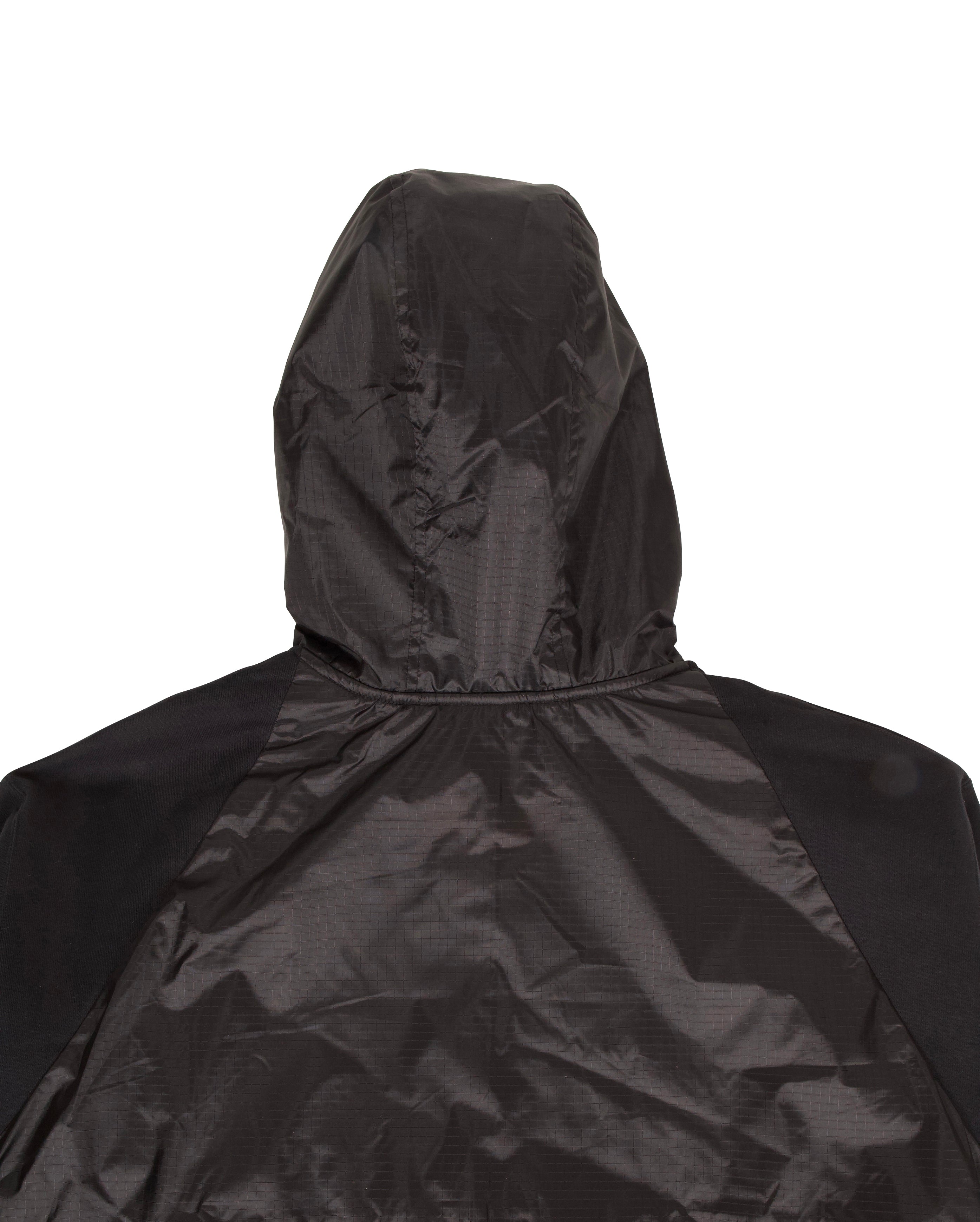 Rec Hoodie Poncho Black - Starcowparis