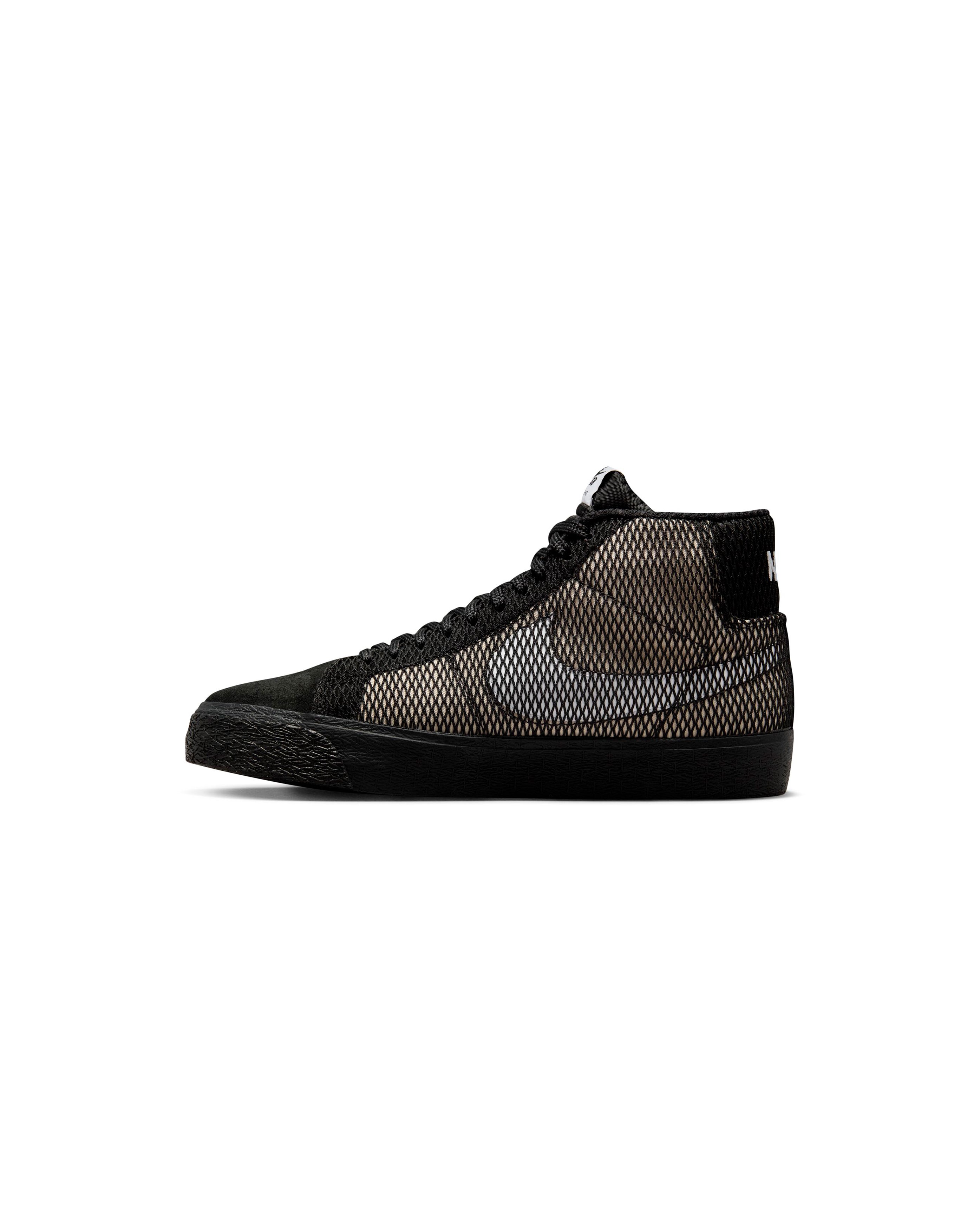 SB Zoom Blazer Mid Prm White Black - Starcowparis - 3