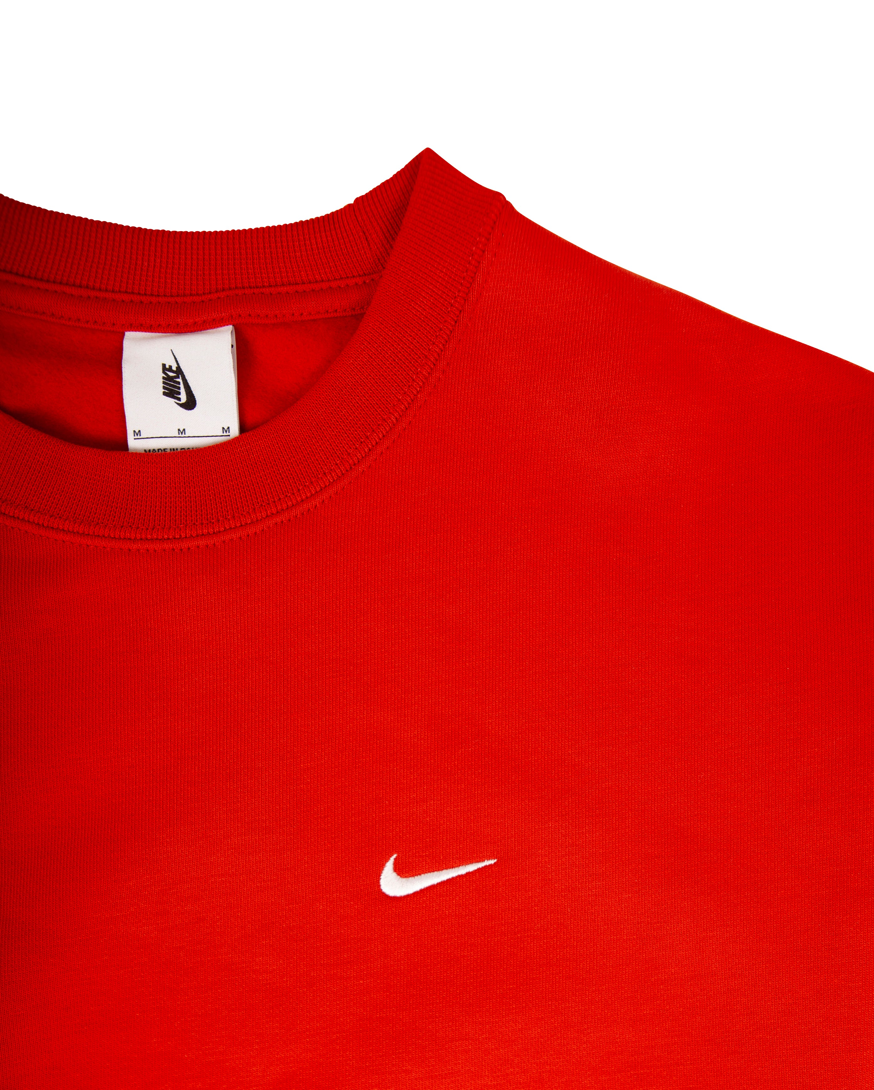 Solo Swoosh Crewneck Dragon Red - Starcowparis - 4