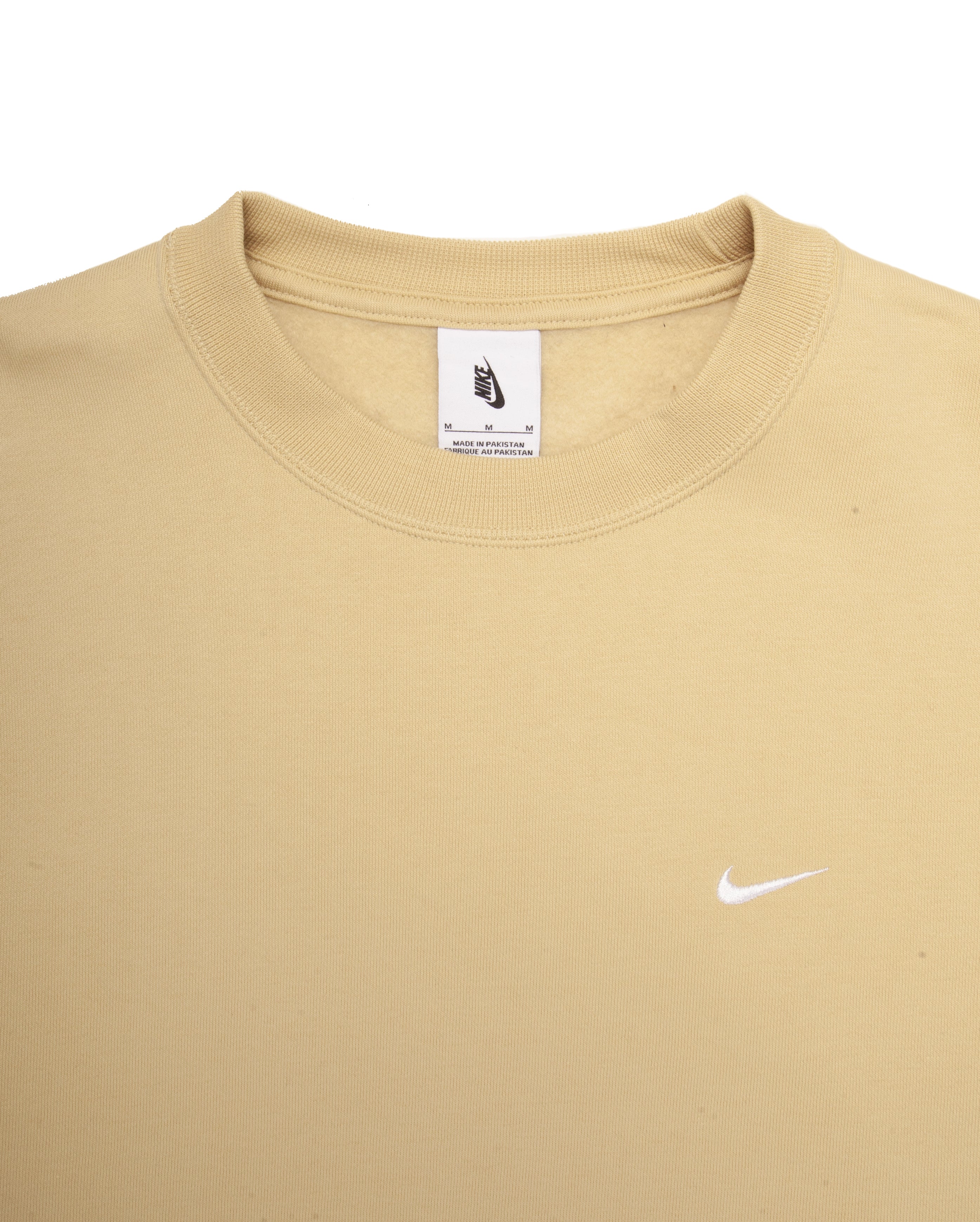Soloswoosh Crewneck Gold OUTLET - Starcowparis