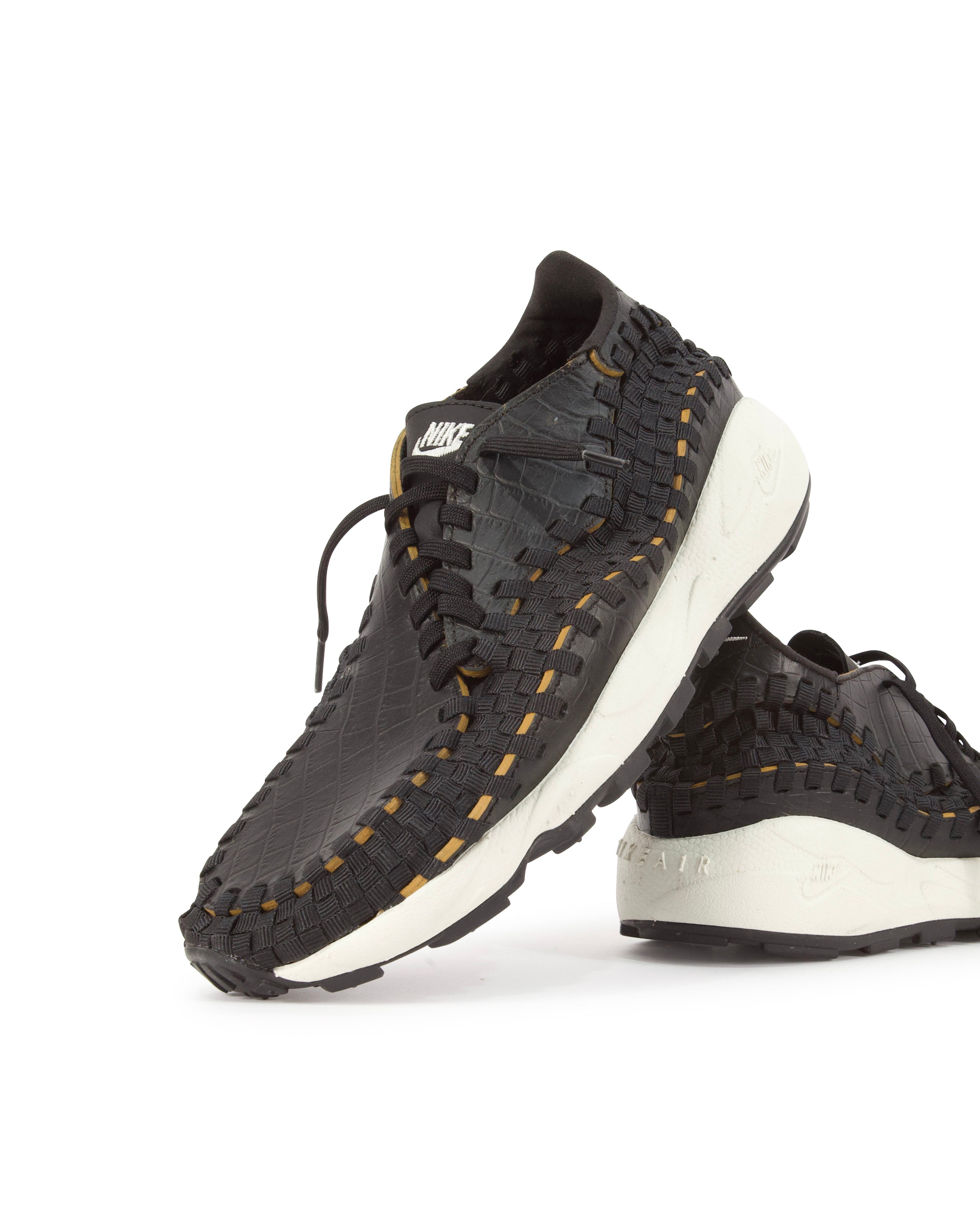 W Air Footscape Woven Black Pale Ivory - Starcowparis - 4