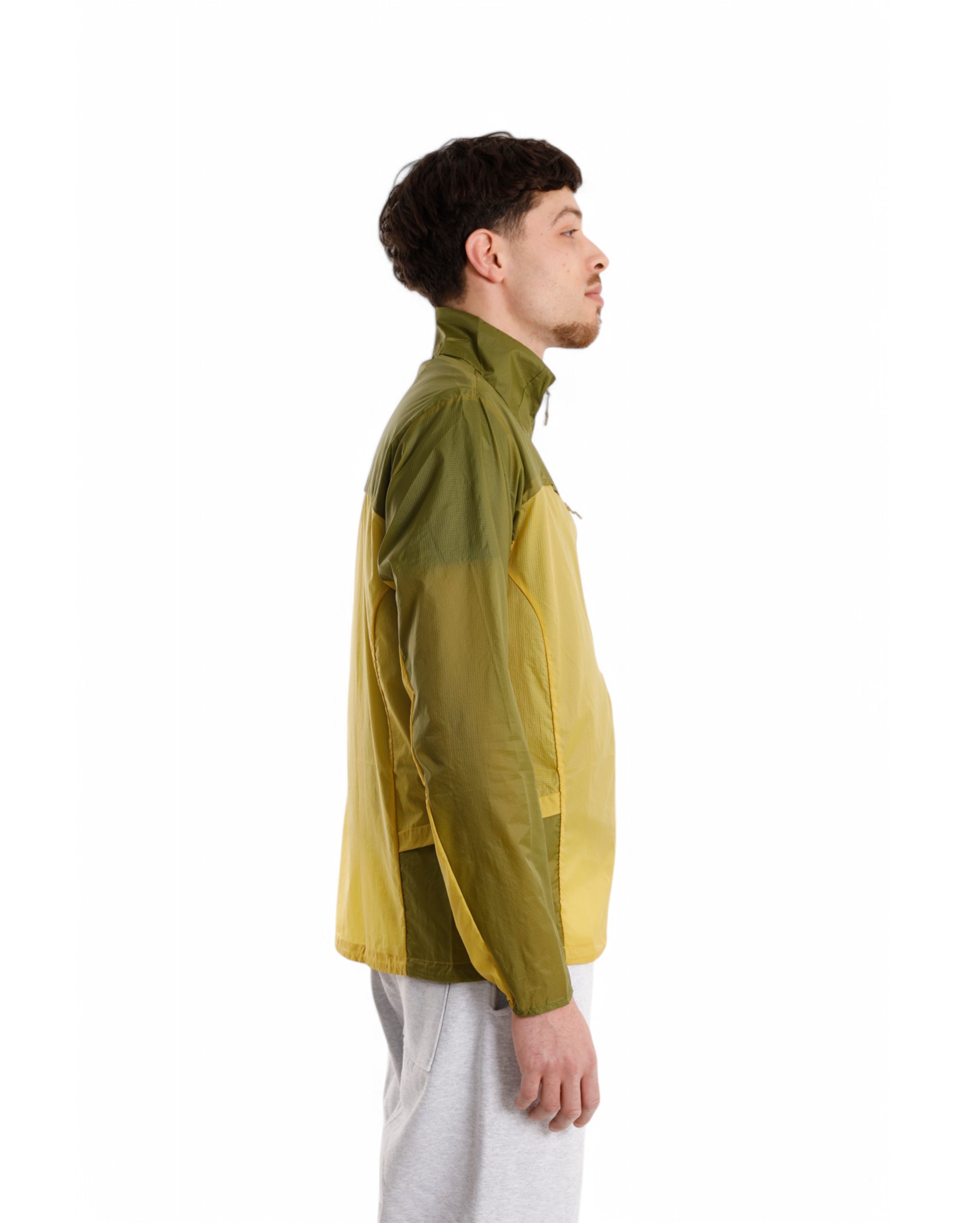 Patagonia-Houdini stash 1/2 ZIP Pullover Bundle Green-Starcowparis