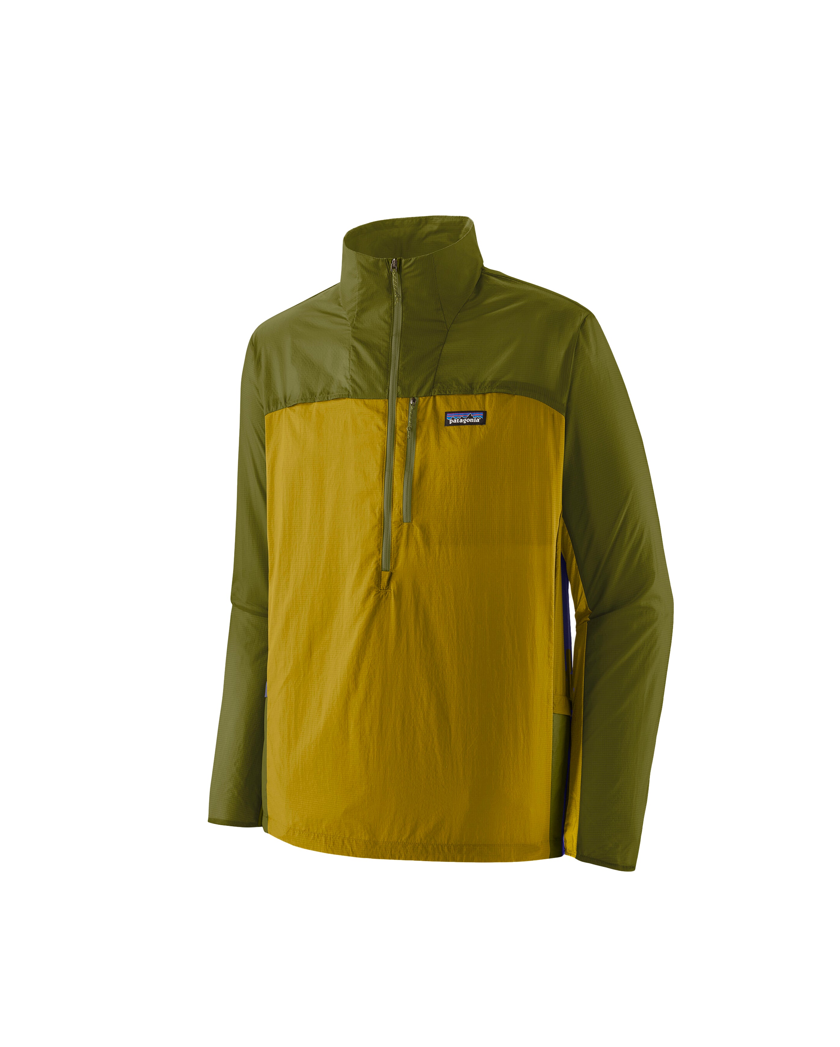Patagonia-Houdini stash 1/2 ZIP Pullover Bundle Green-Starcowparis