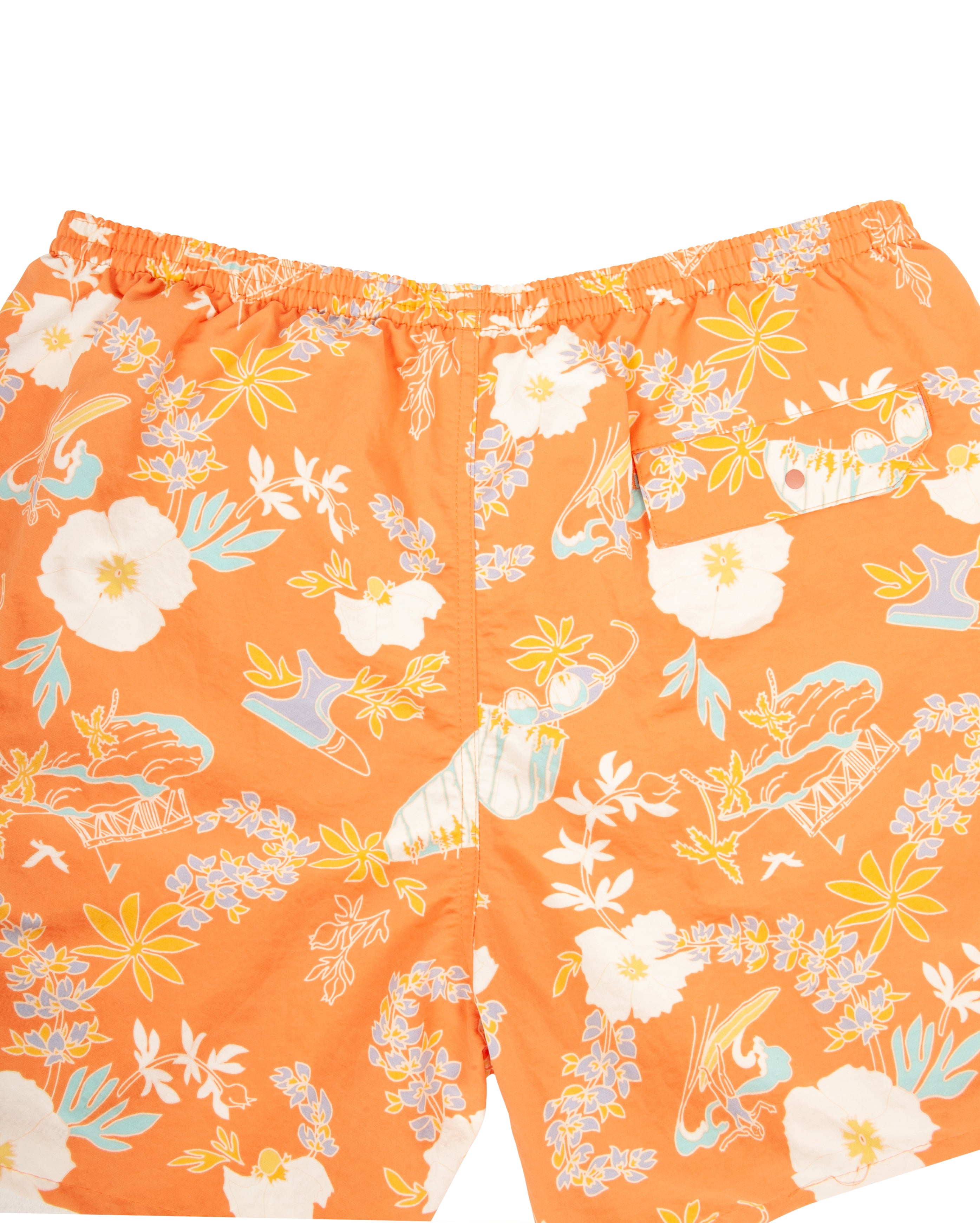Baggies Lights Short Graphic Tigerly Orange OUTLET - Starcowparis