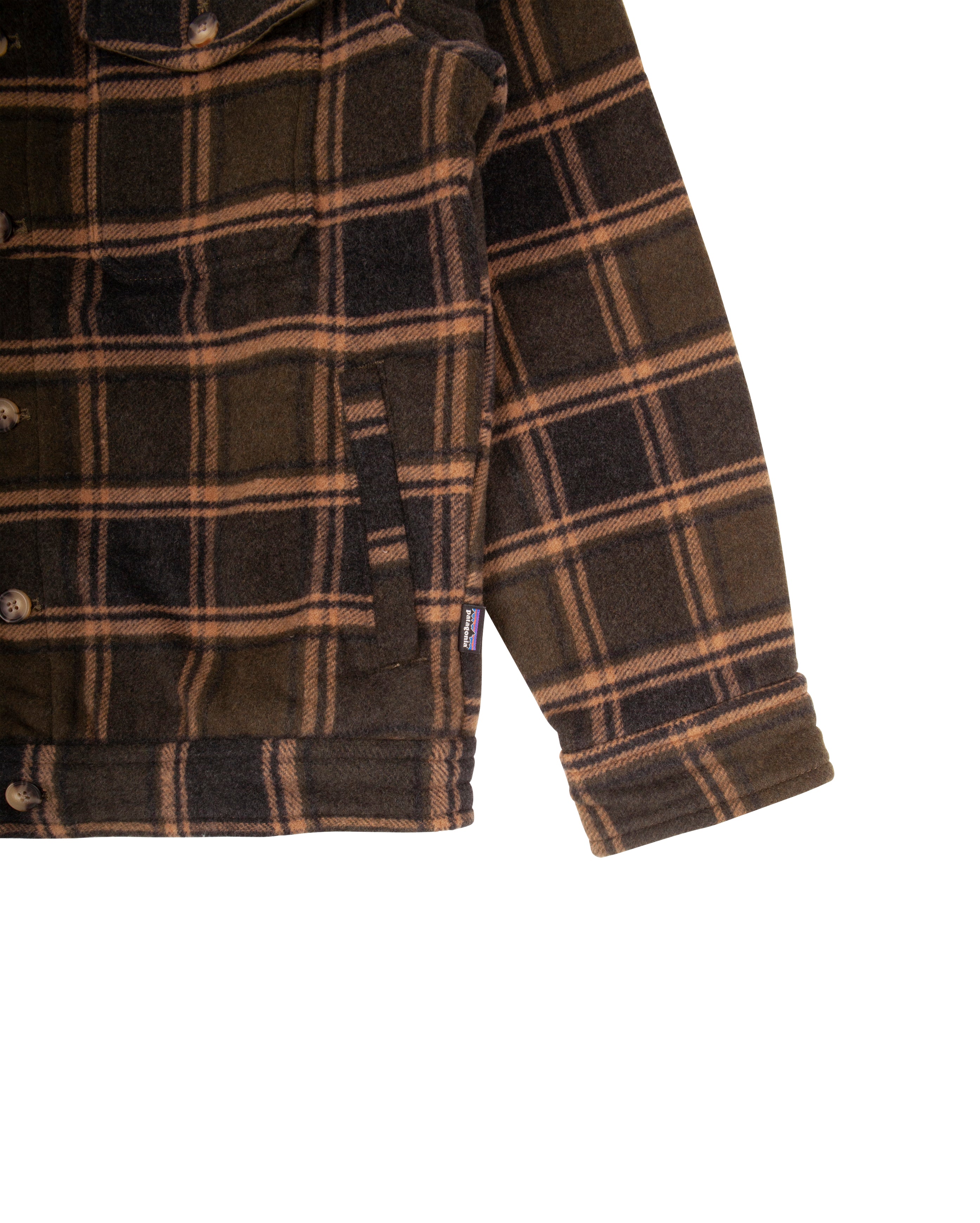 Melton Wool Trucker Jacket Brown - Starcowparis
