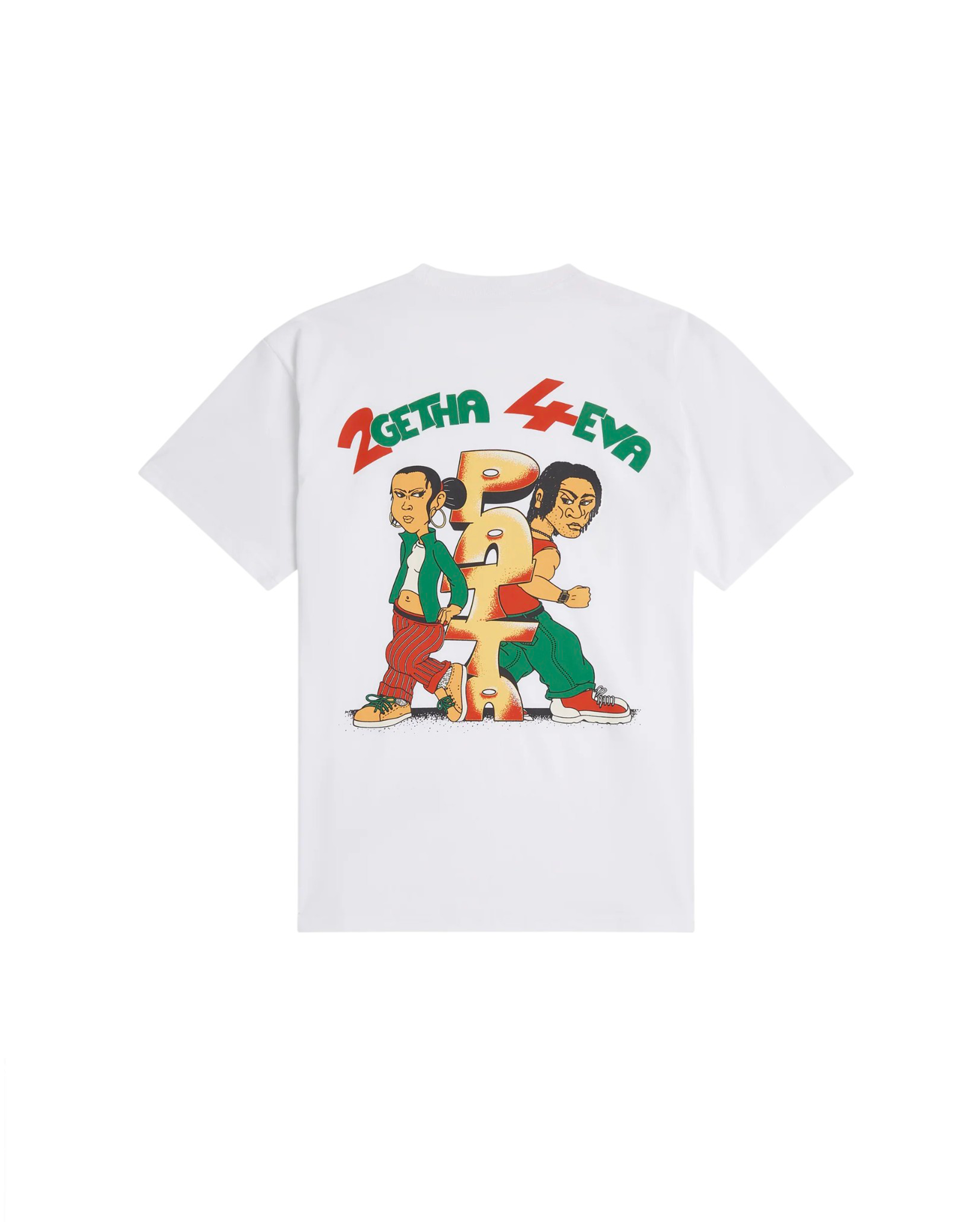 Patta-2Getha4eva T-Shirt White-Starcowparis