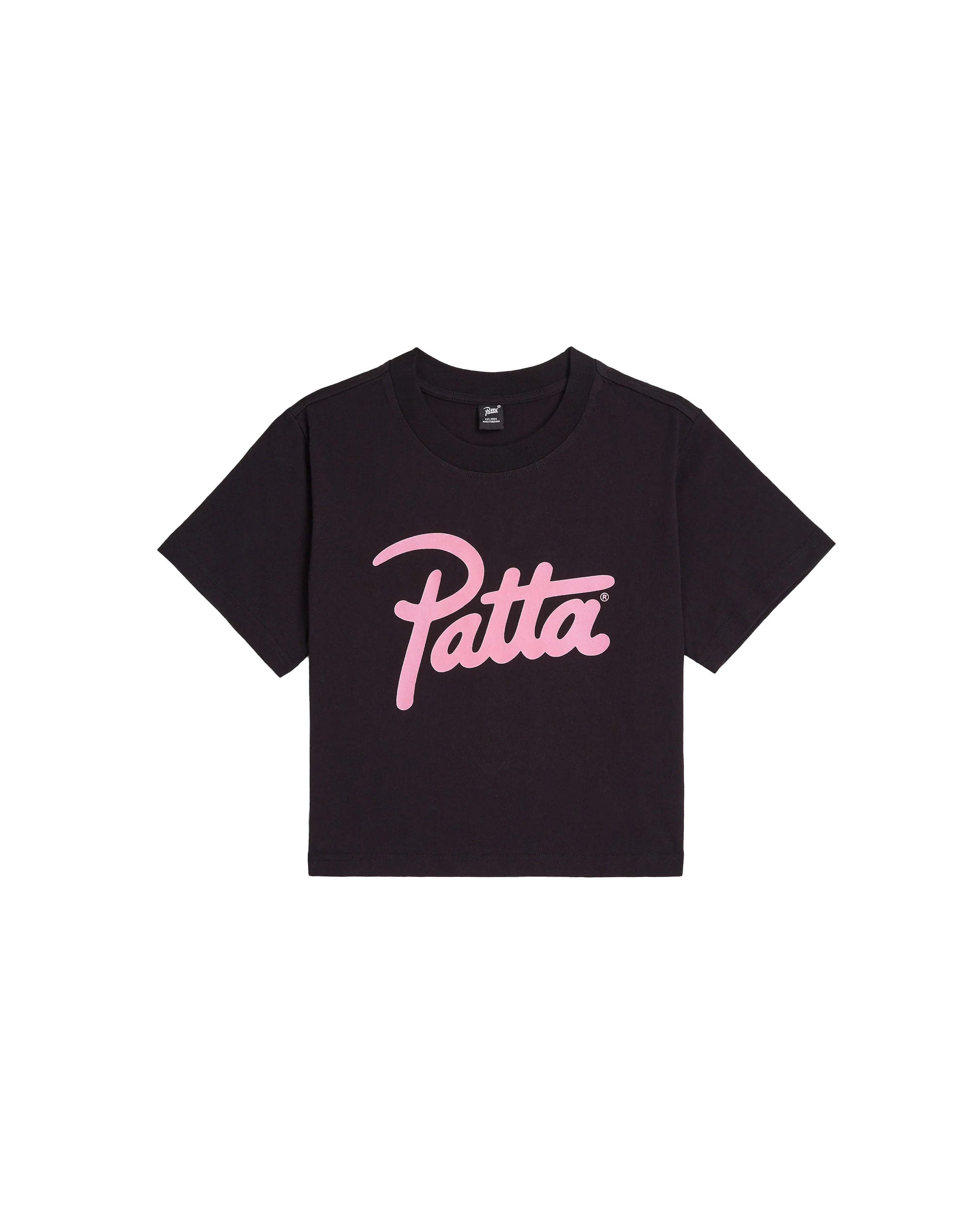 Patta-Women Baby T-Shirt Black-Starcowparis