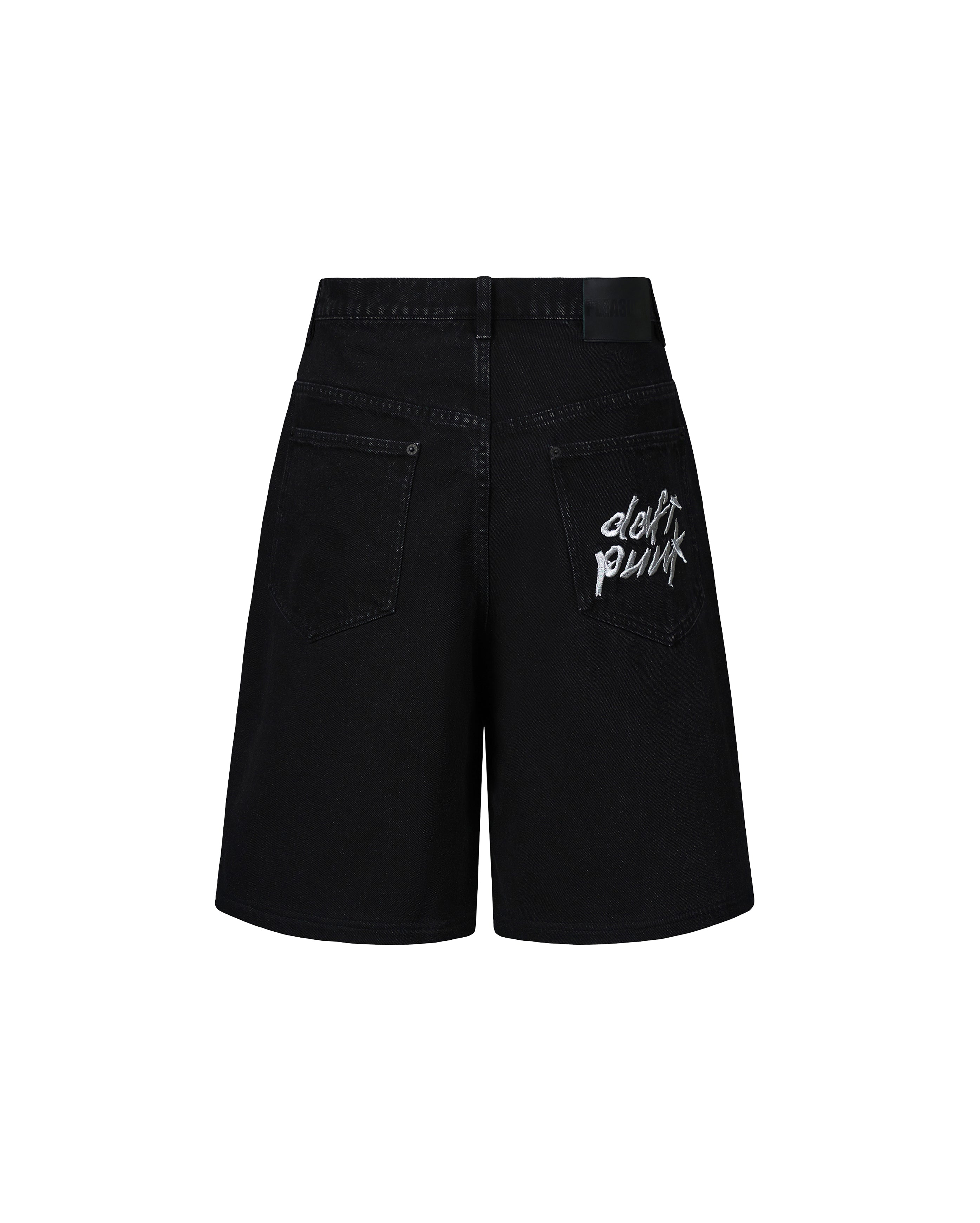 Daft Punk Lucky Studded Jorts black - Starcowparis - 2