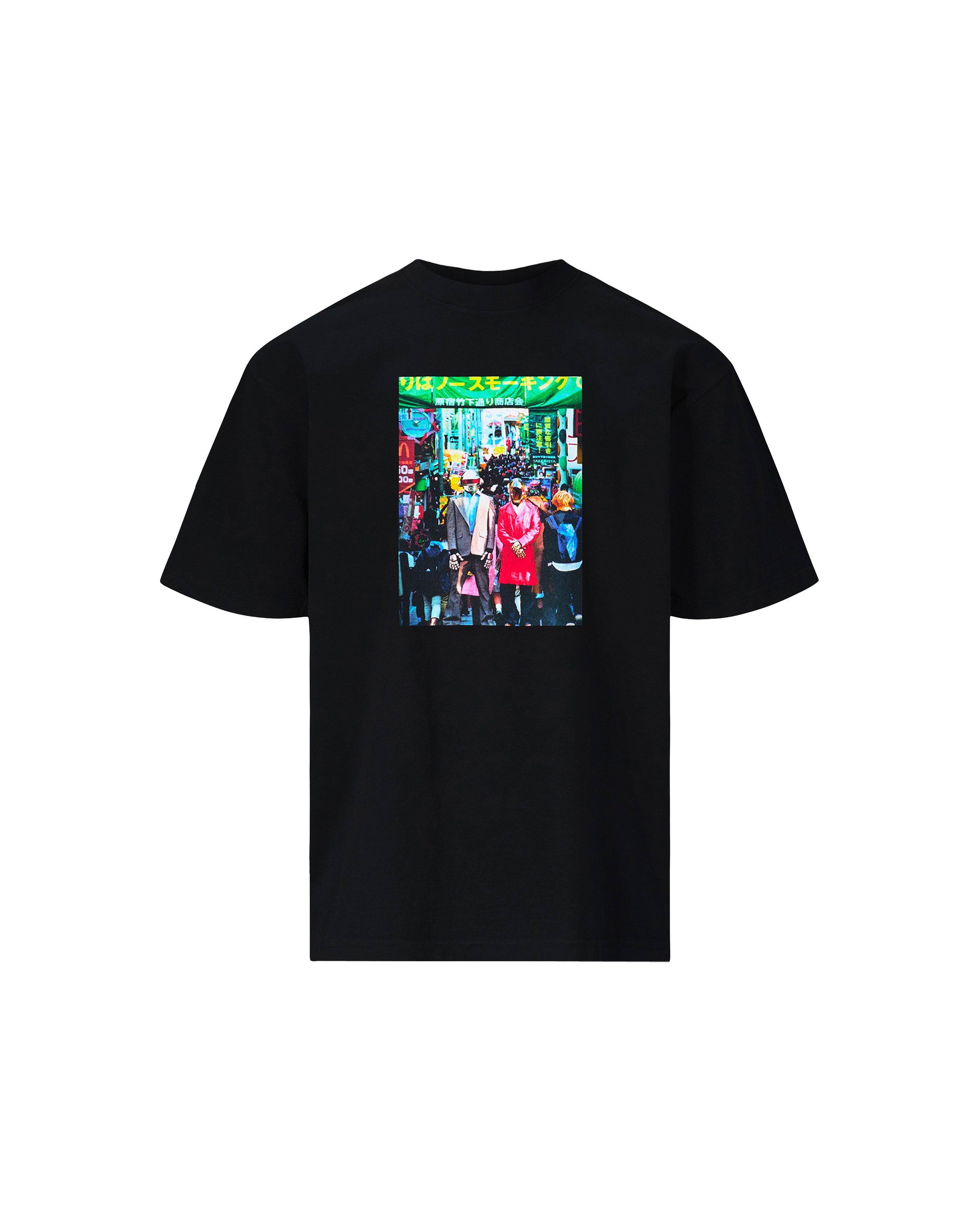 Daft Punk Harajuku T-shirt Black - Starcowparis - 1