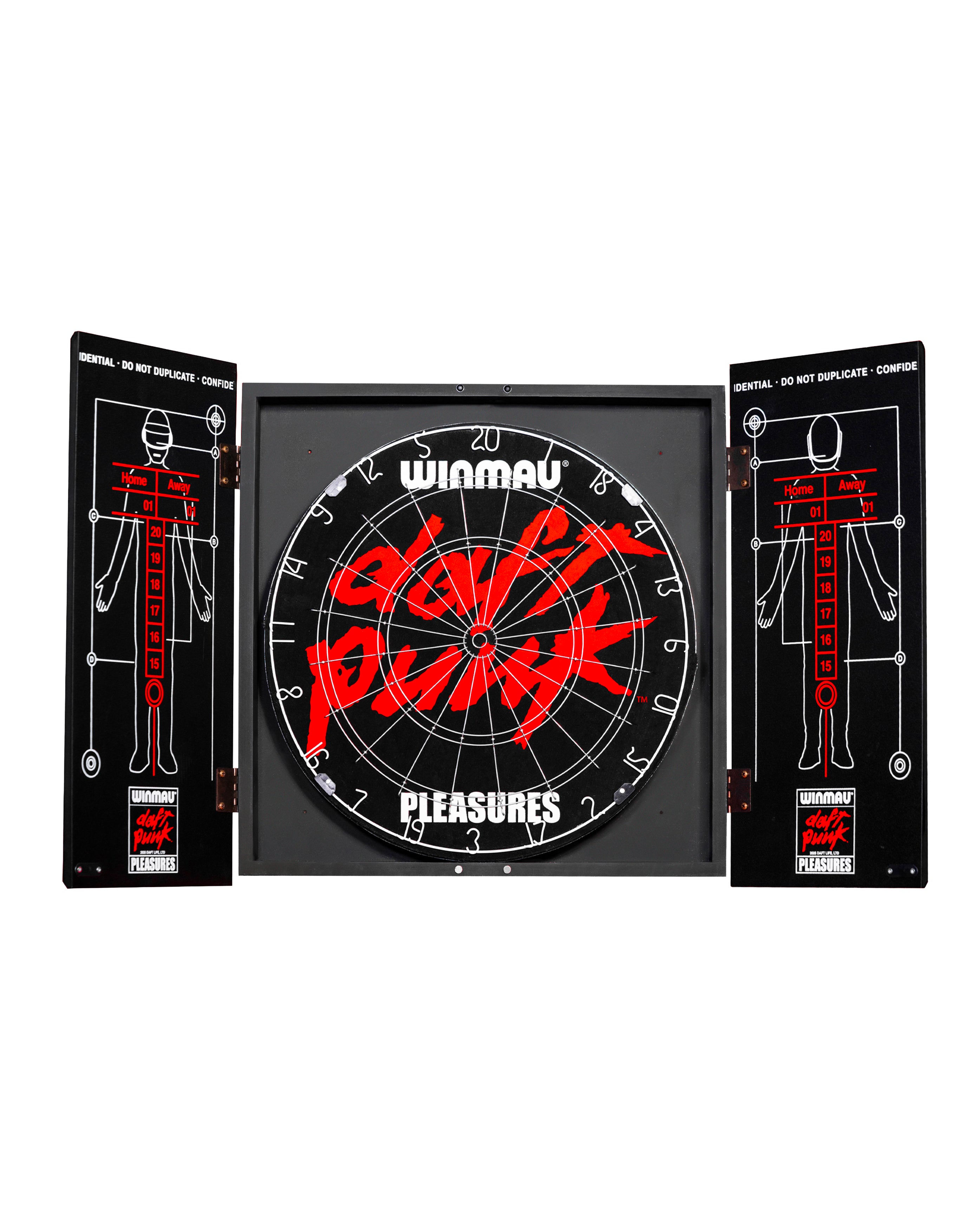 Daft Punk Schematic Dartboard - Starcowparis - 1