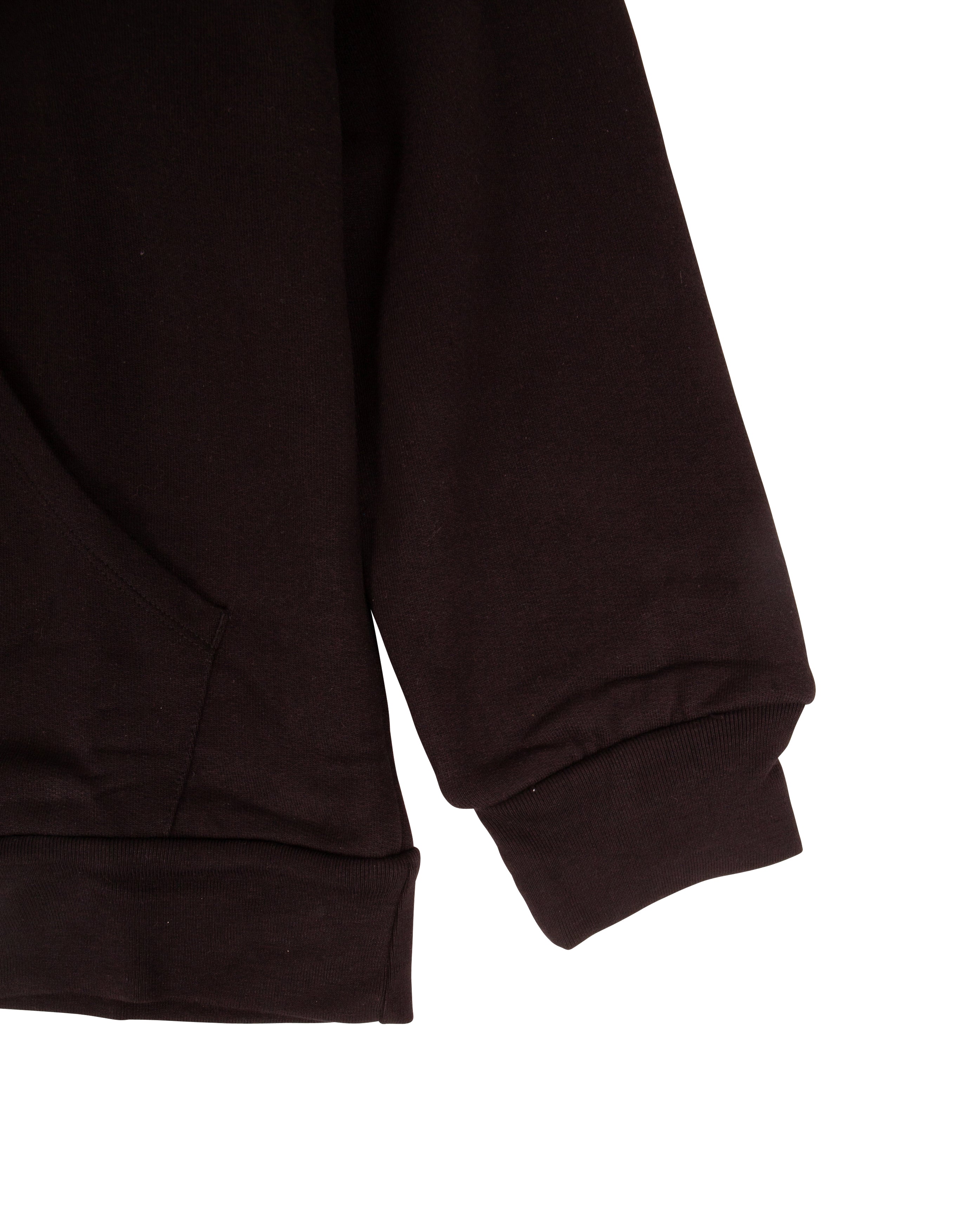 Fleece Hoodie Washed Black - Starcowparis