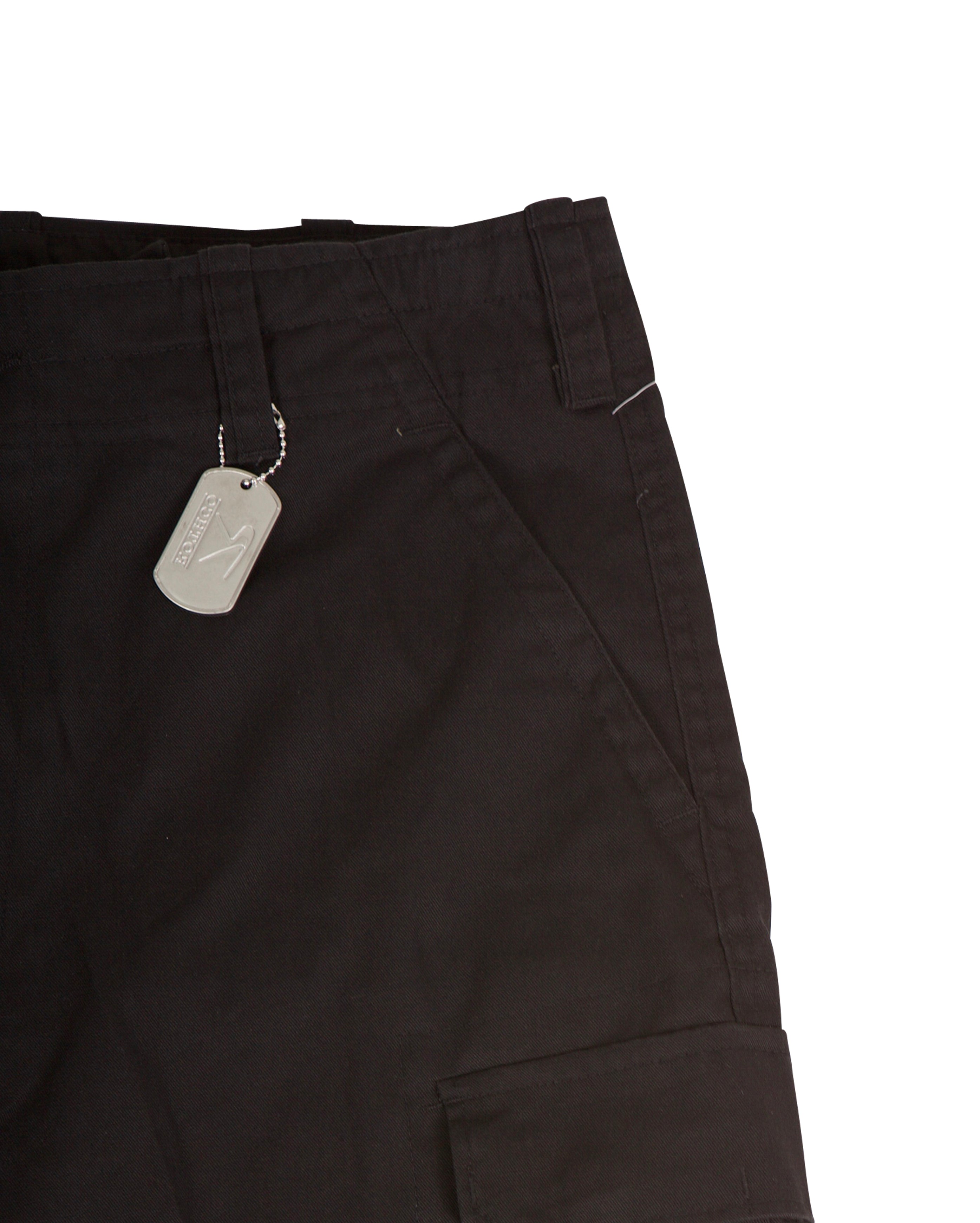 Vintage Paratrooper Shorts Black - Starcowparis