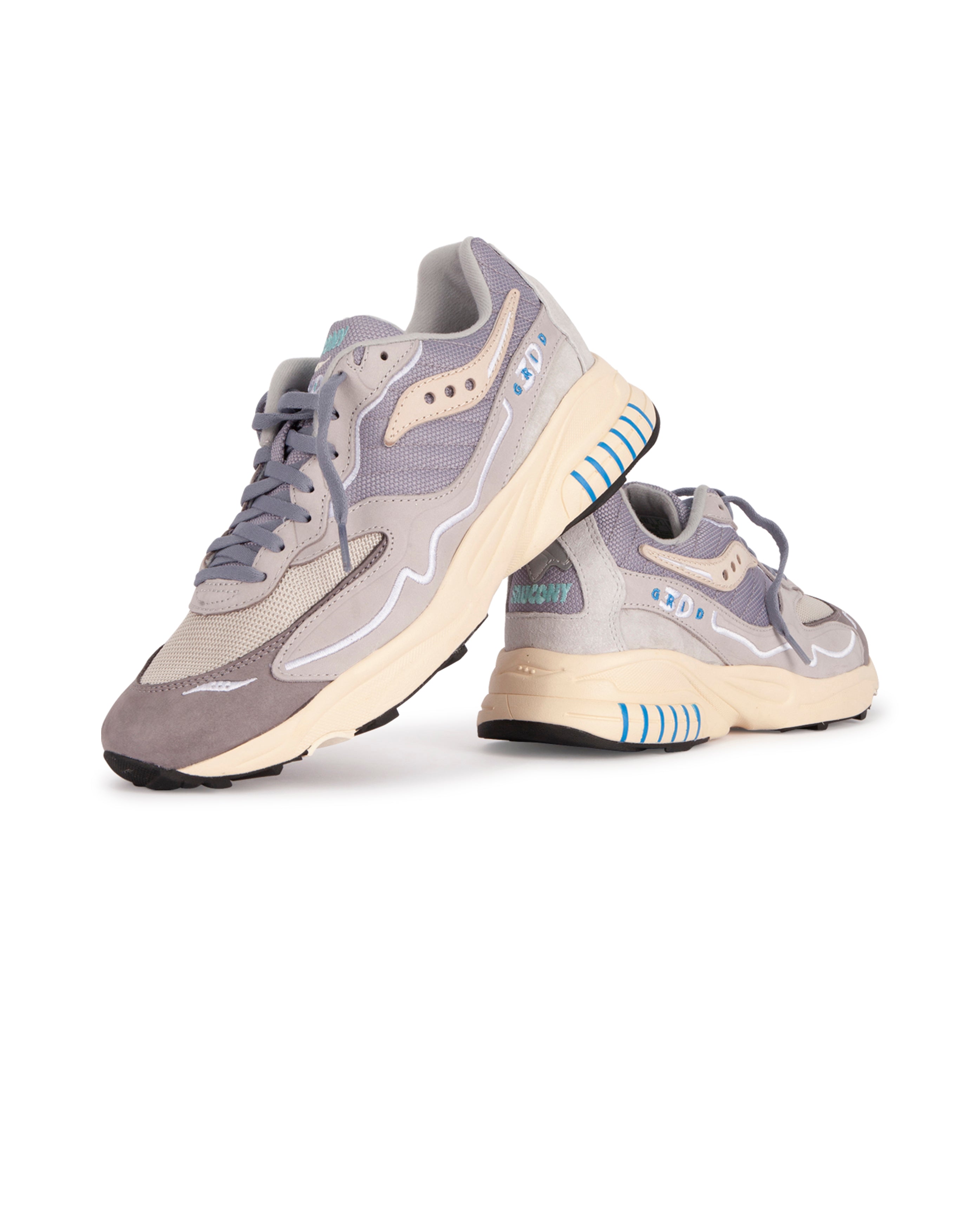 3D Grid Hurricane Gray Cream - Starcowparis