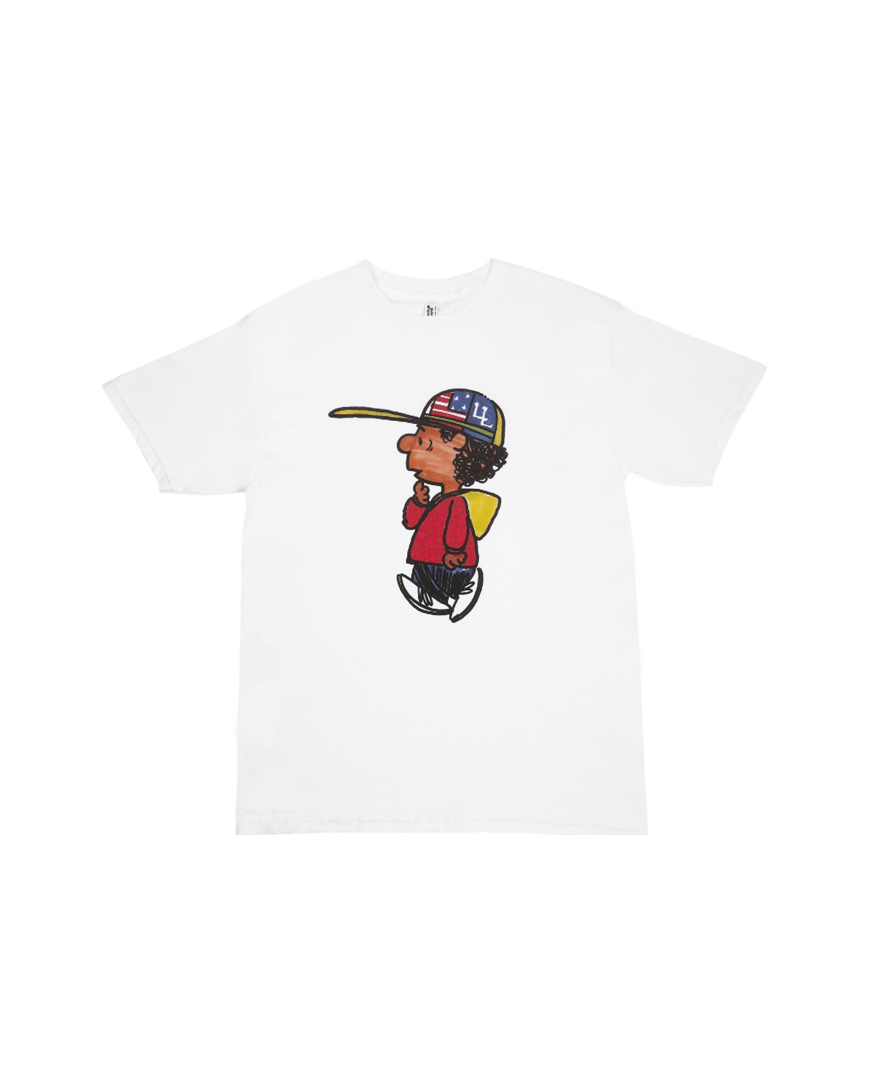 LoLife White Tee Red Charlie - Starcowparis - 1